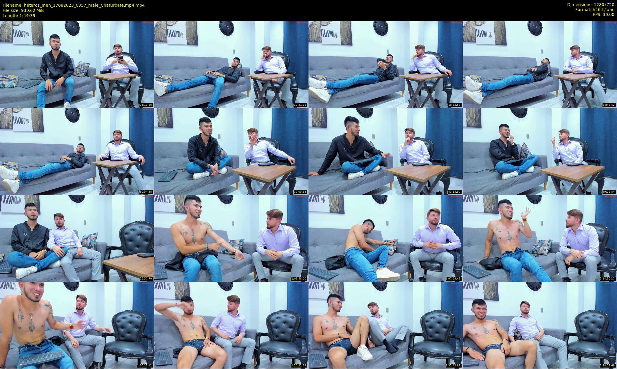 heteros_men — 105 minute Chaturbate male cam show recording, 720p, Aug 17, 2023