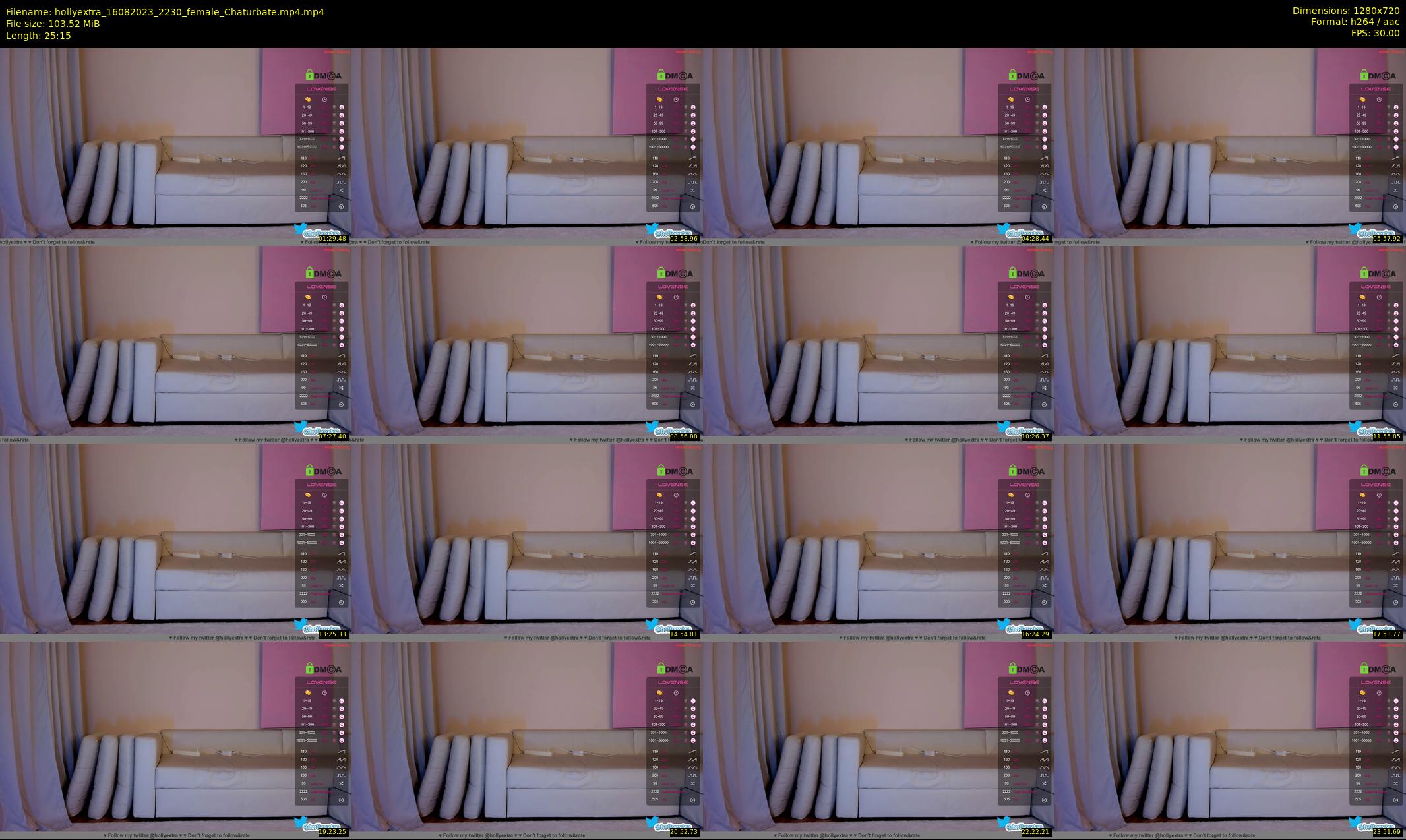 hollyextra — 26 minute Chaturbate female cam show recording, 720p, Aug 16, 2023