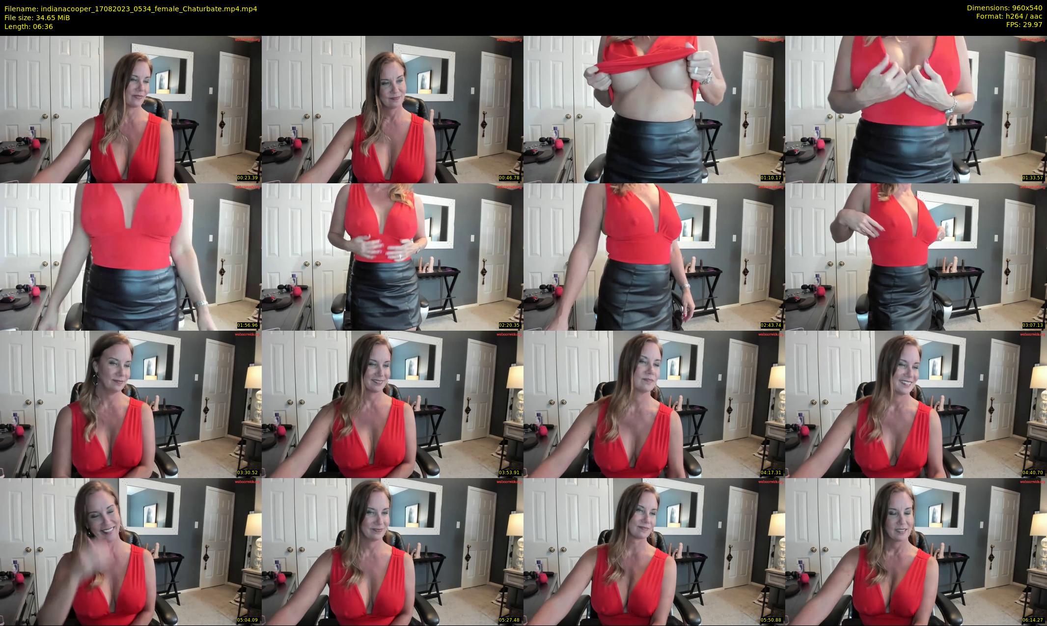 indianacooper — 7 minute Chaturbate female cam show recording, 480p, Aug 17, 2023
