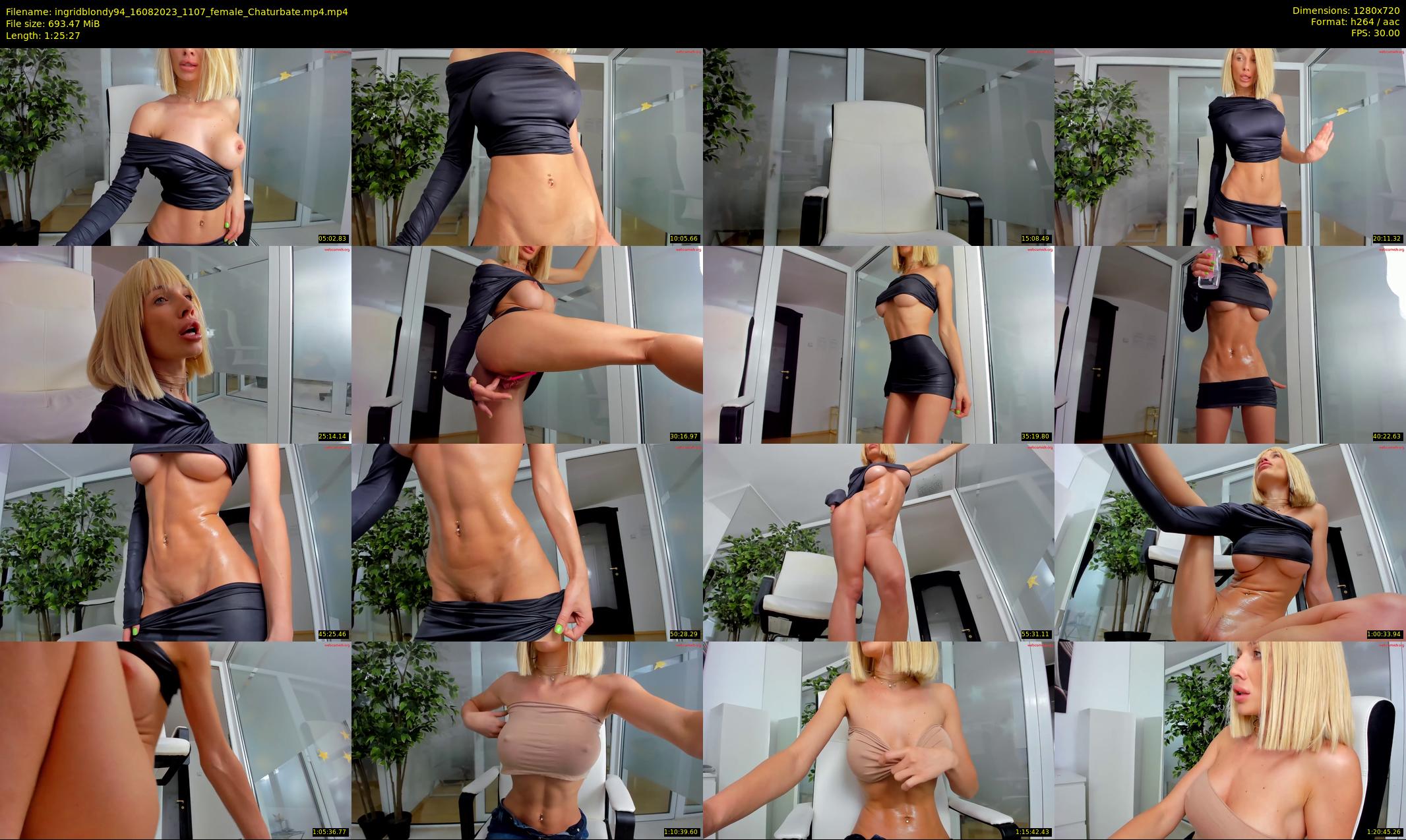 ingridblondy94 — 86 minute Chaturbate female cam show recording, 720p, Aug 16, 2023