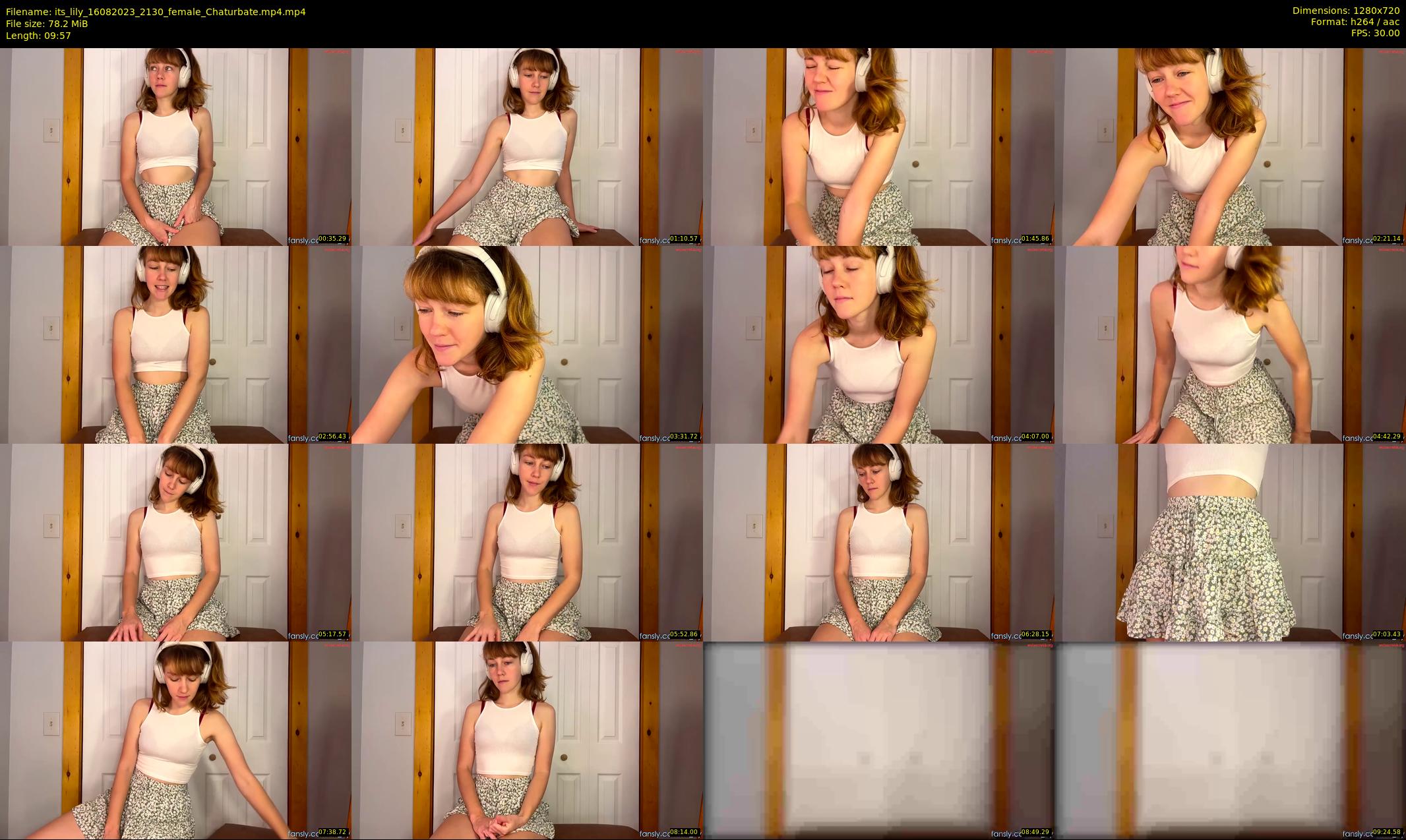 its_lily — 10 minute Chaturbate female cam show recording, 720p, Aug 16, 2023