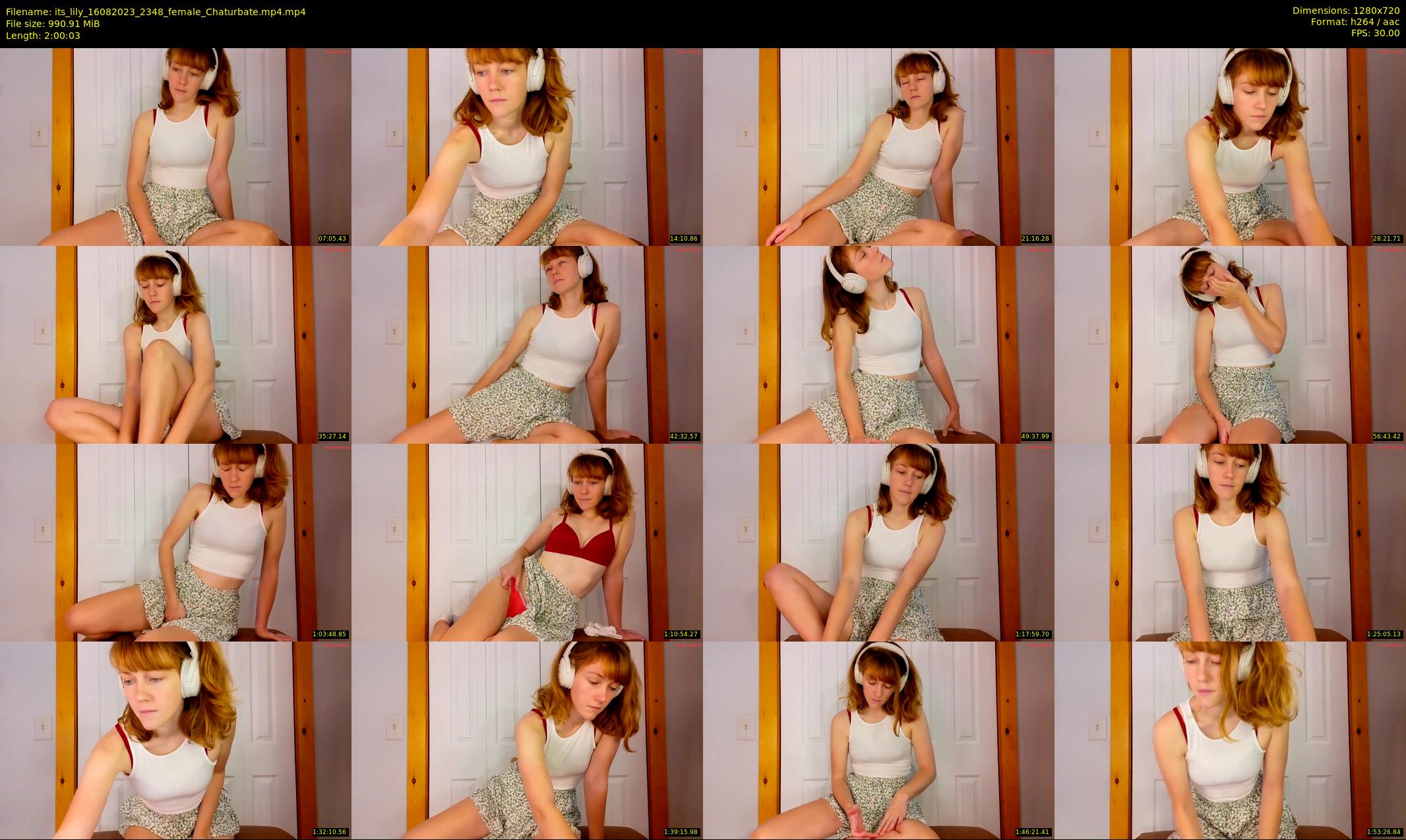 its_lily — 121 minute Chaturbate female cam show recording, 720p, Aug 16, 2023