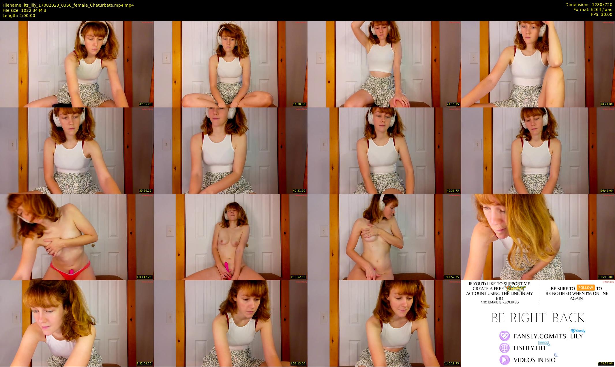 its_lily — 120 minute Chaturbate female cam show recording, 720p, Aug 17, 2023