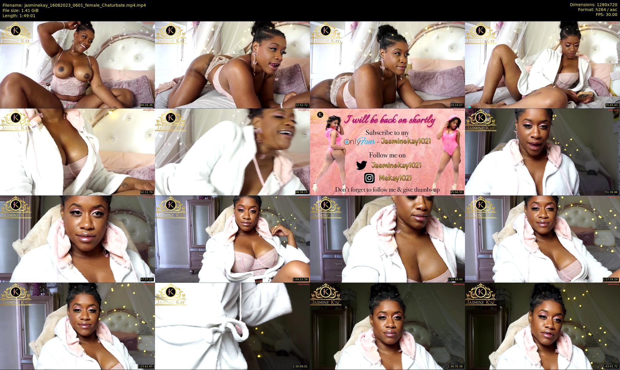 jasminekay — 110 minute Chaturbate female cam show recording, 720p, Aug 16, 2023