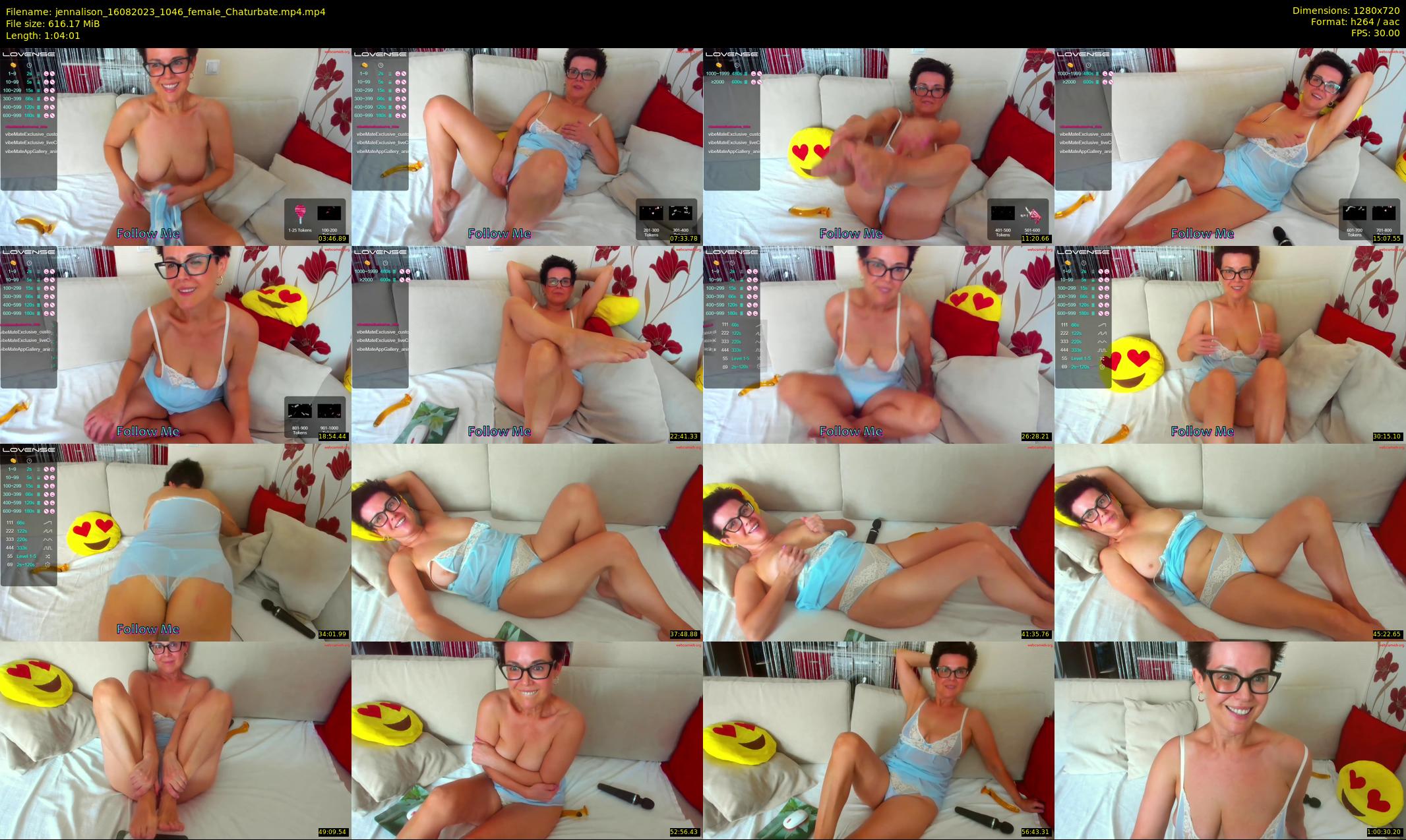 jennalison — 65 minute Chaturbate female cam show recording, 720p, Aug 16, 2023