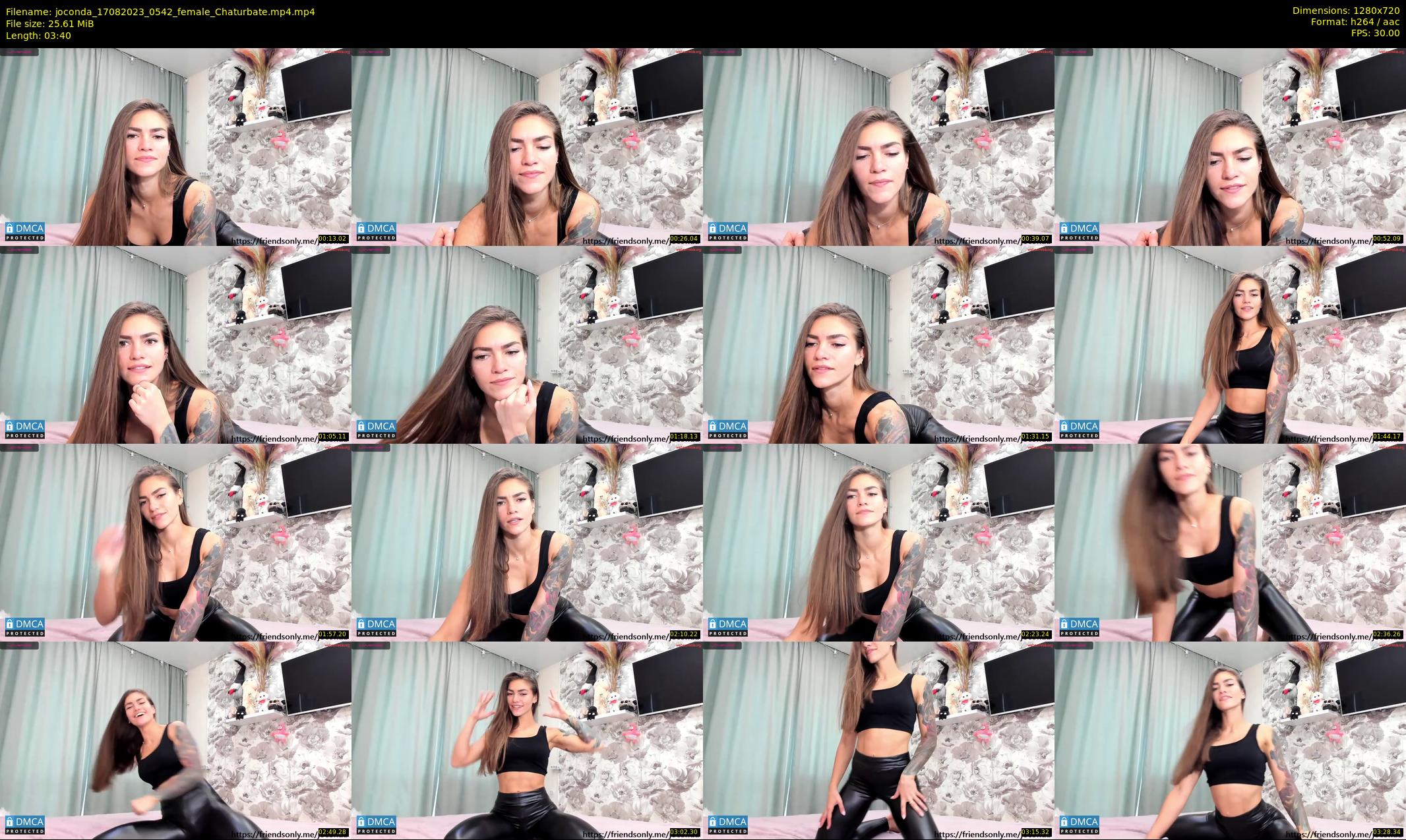 joconda — 4 minute Chaturbate female cam show recording, 720p, Aug 17, 2023