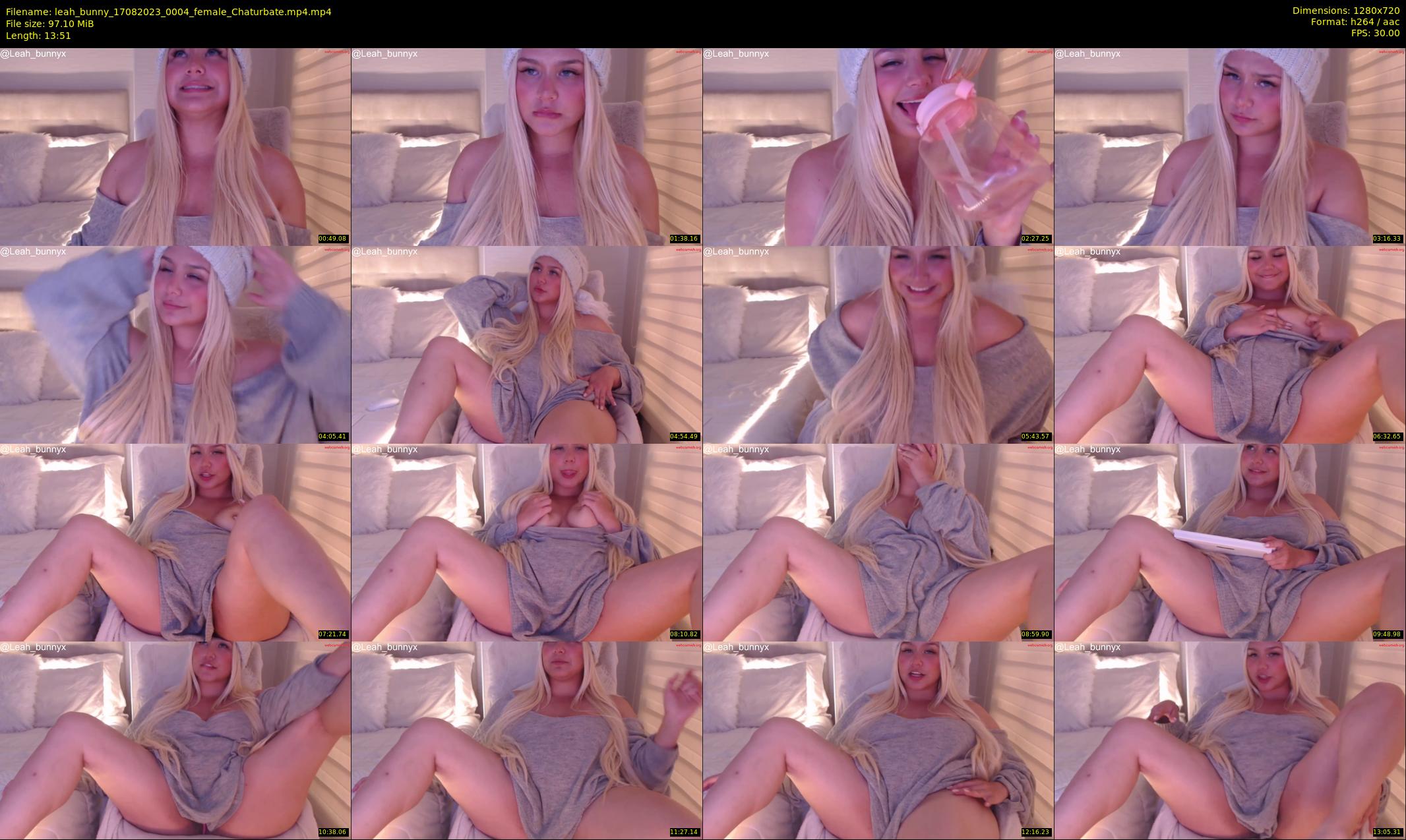 leah_bunny — 14 minute Chaturbate female cam show recording, 720p, Aug 17, 2023