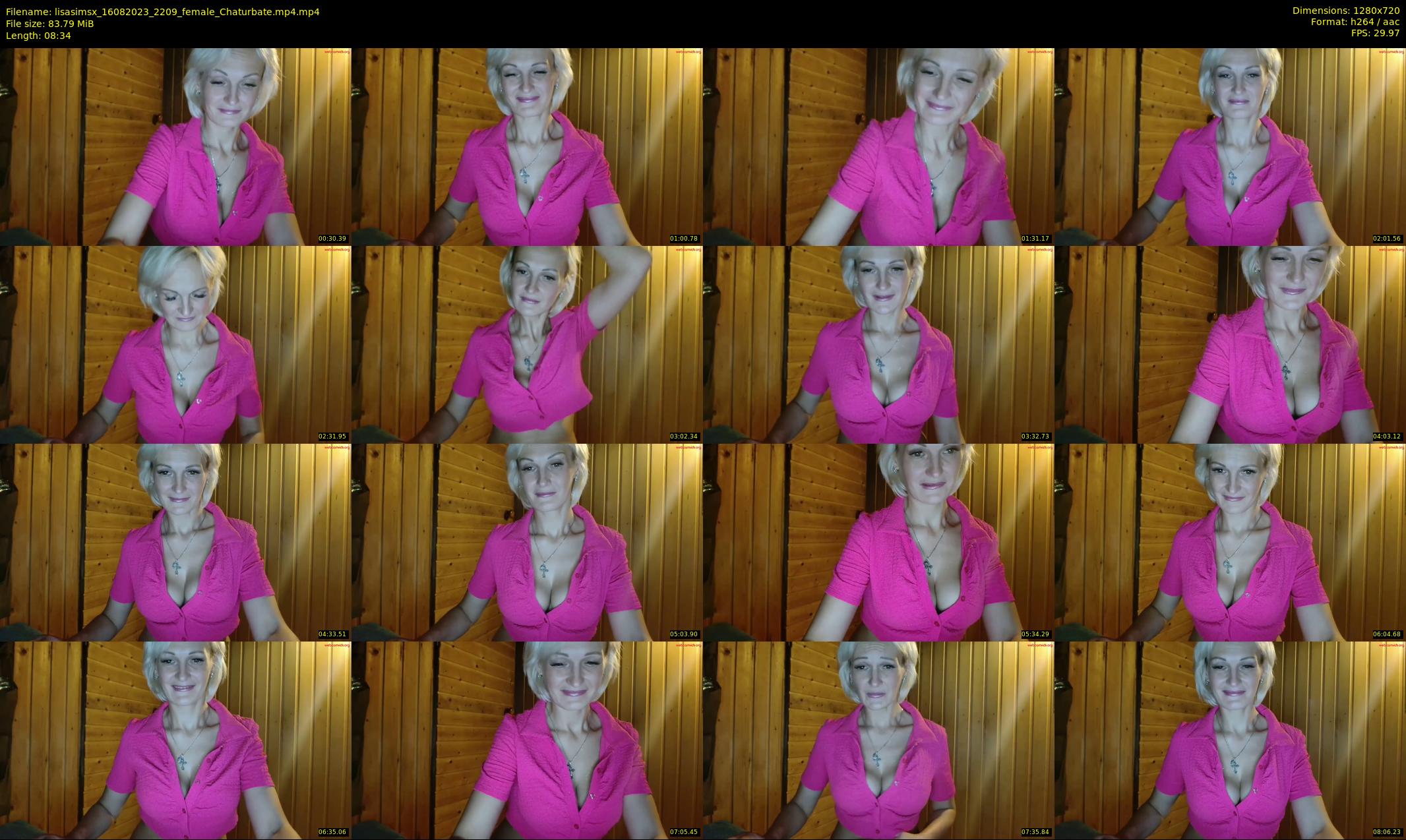 lisasimsx — 9 minute Chaturbate female cam show recording, 720p, Aug 16, 2023