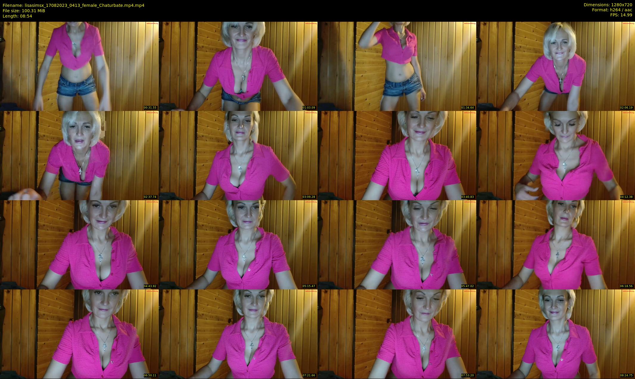 lisasimsx — 9 minute Chaturbate female cam show recording, 720p, Aug 17, 2023