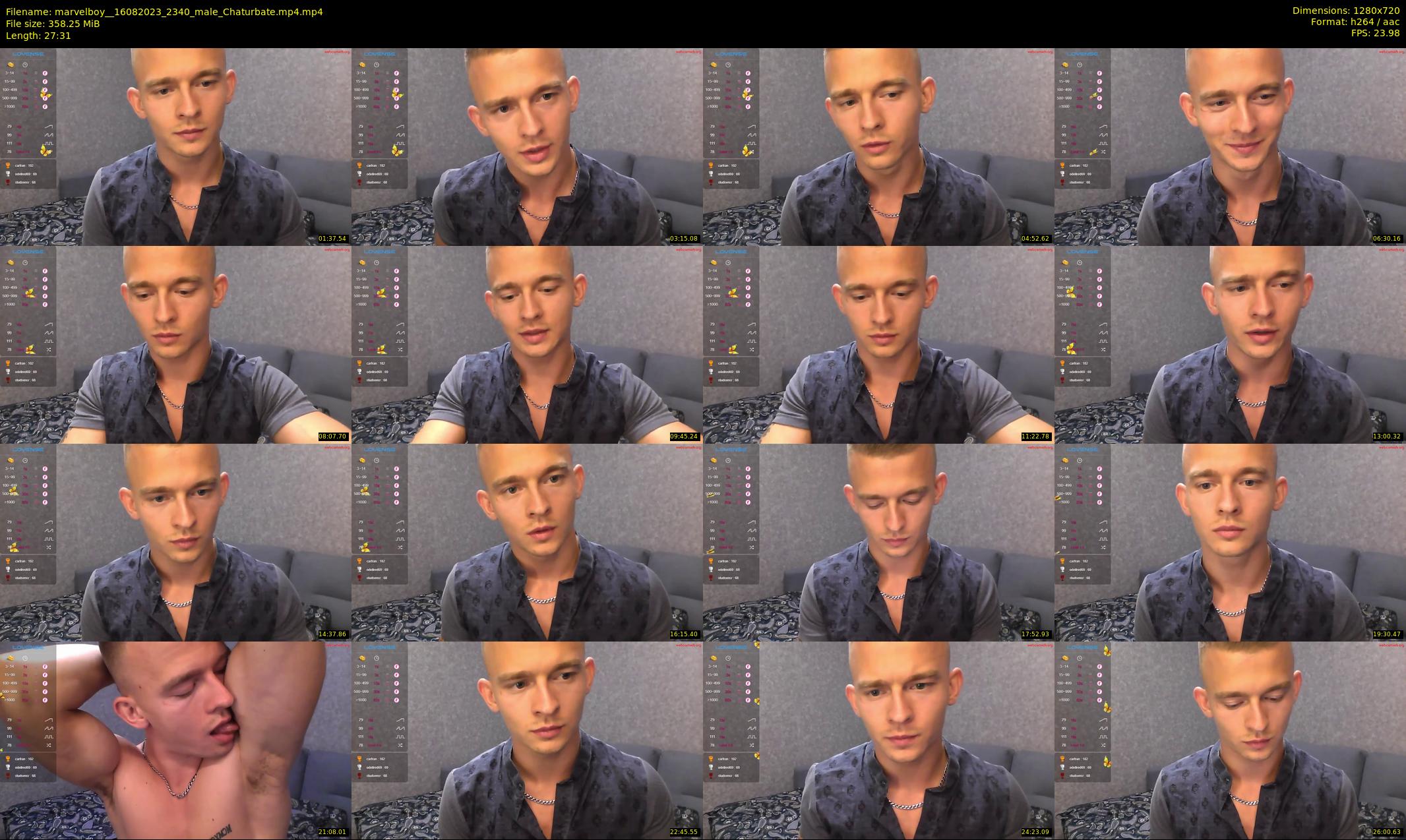 marvelboy_ — 28 minute Chaturbate male cam show recording, 720p, Aug 16, 2023