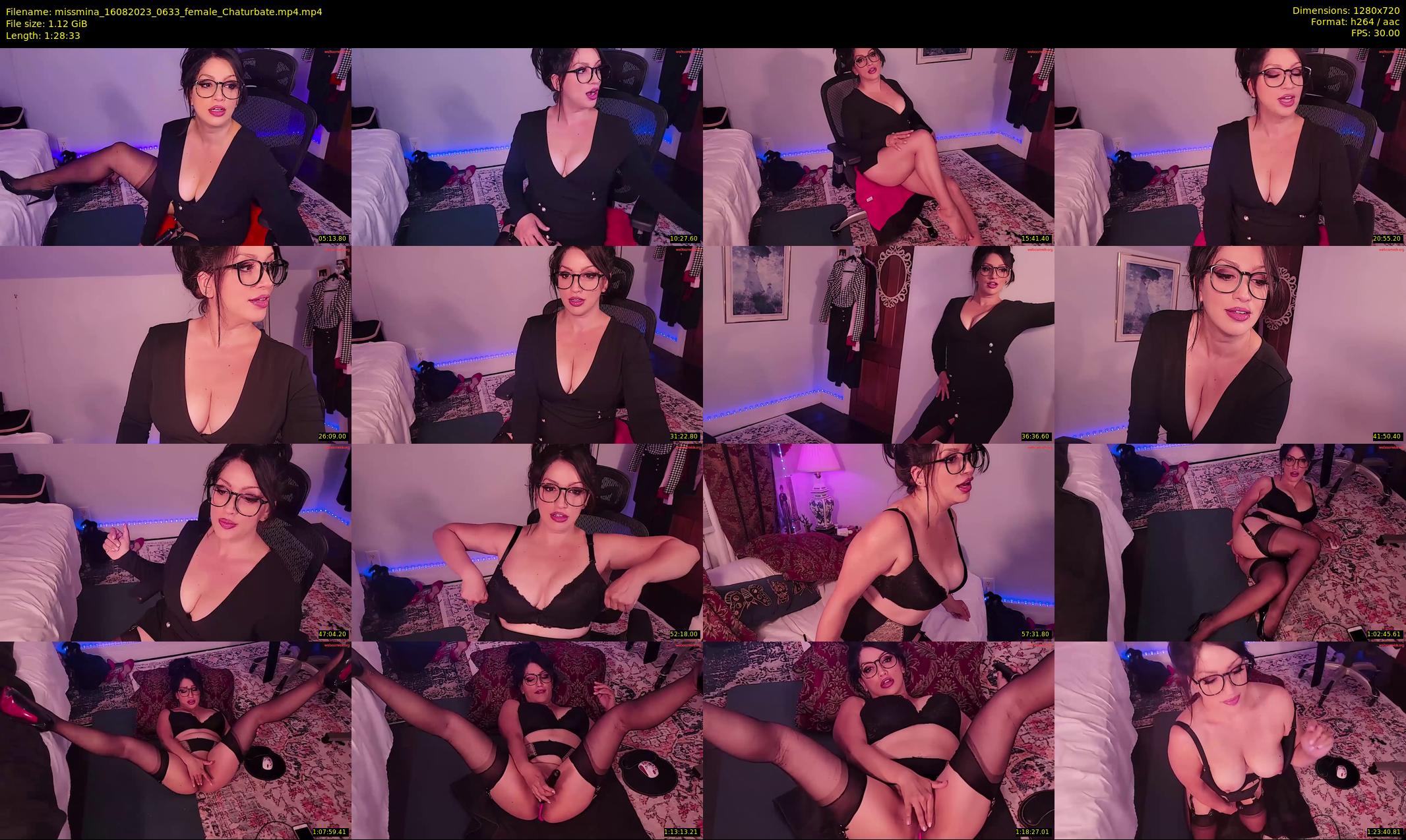 missmina — 89 minute Chaturbate female cam show recording, 720p, Aug 16, 2023