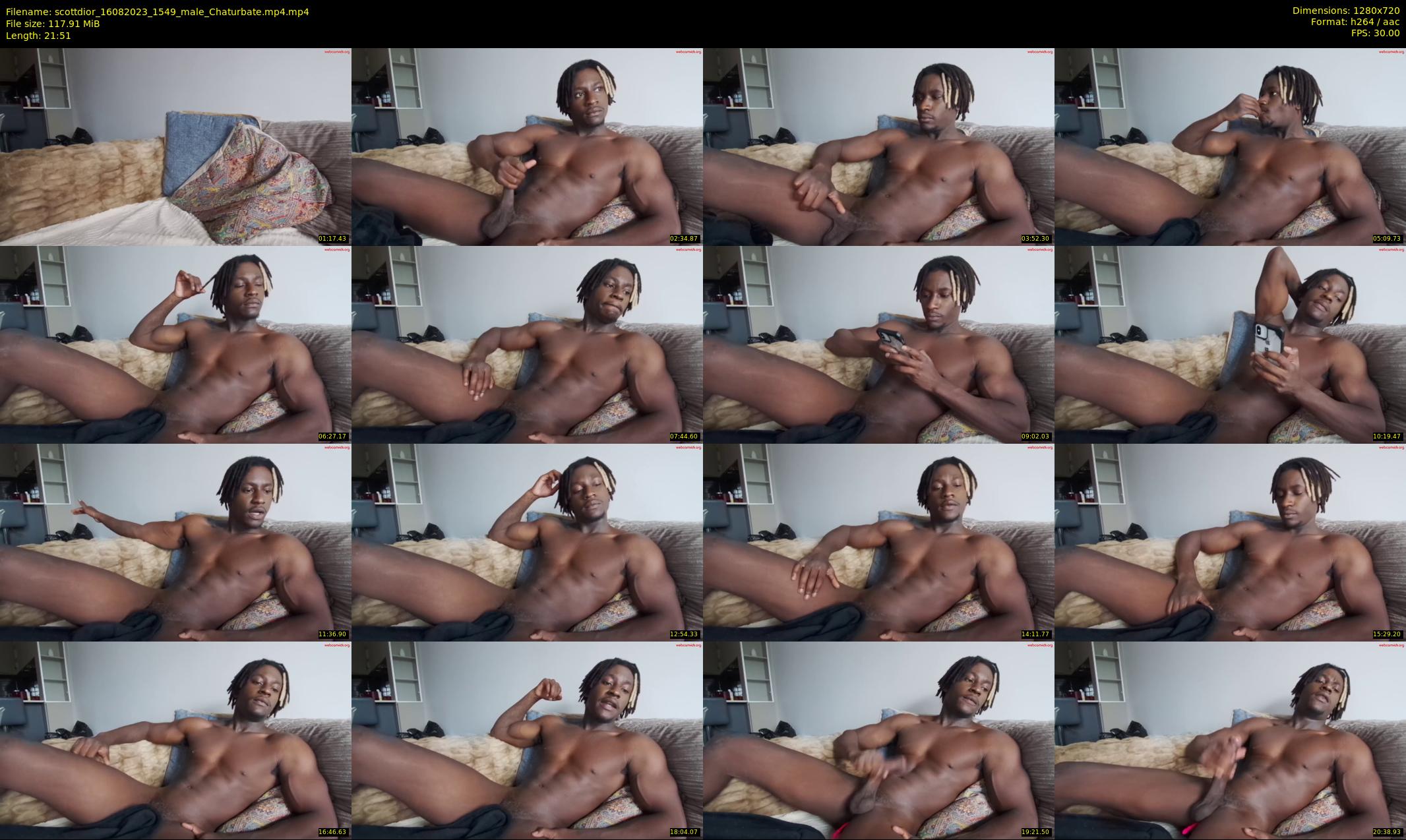 scottdior — 22 minute Chaturbate male cam show recording, 720p, Aug 16, 2023