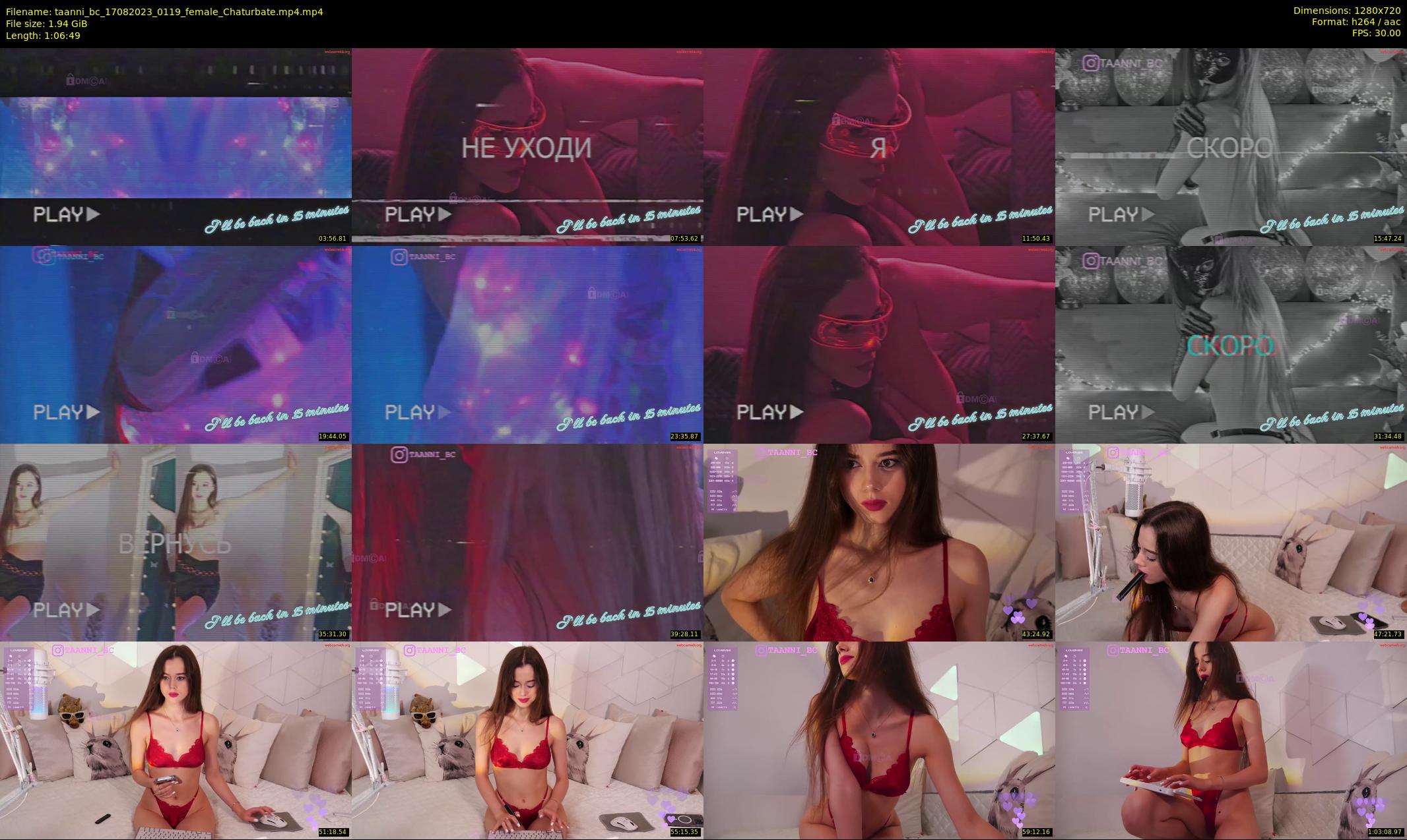 taanni_bc — 67 minute Chaturbate female cam show recording, 720p, Aug 17, 2023