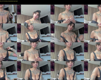 tattoo_ninja_kitty — 6 minute Chaturbate female cam show recording, 720p, Aug 16, 2023
