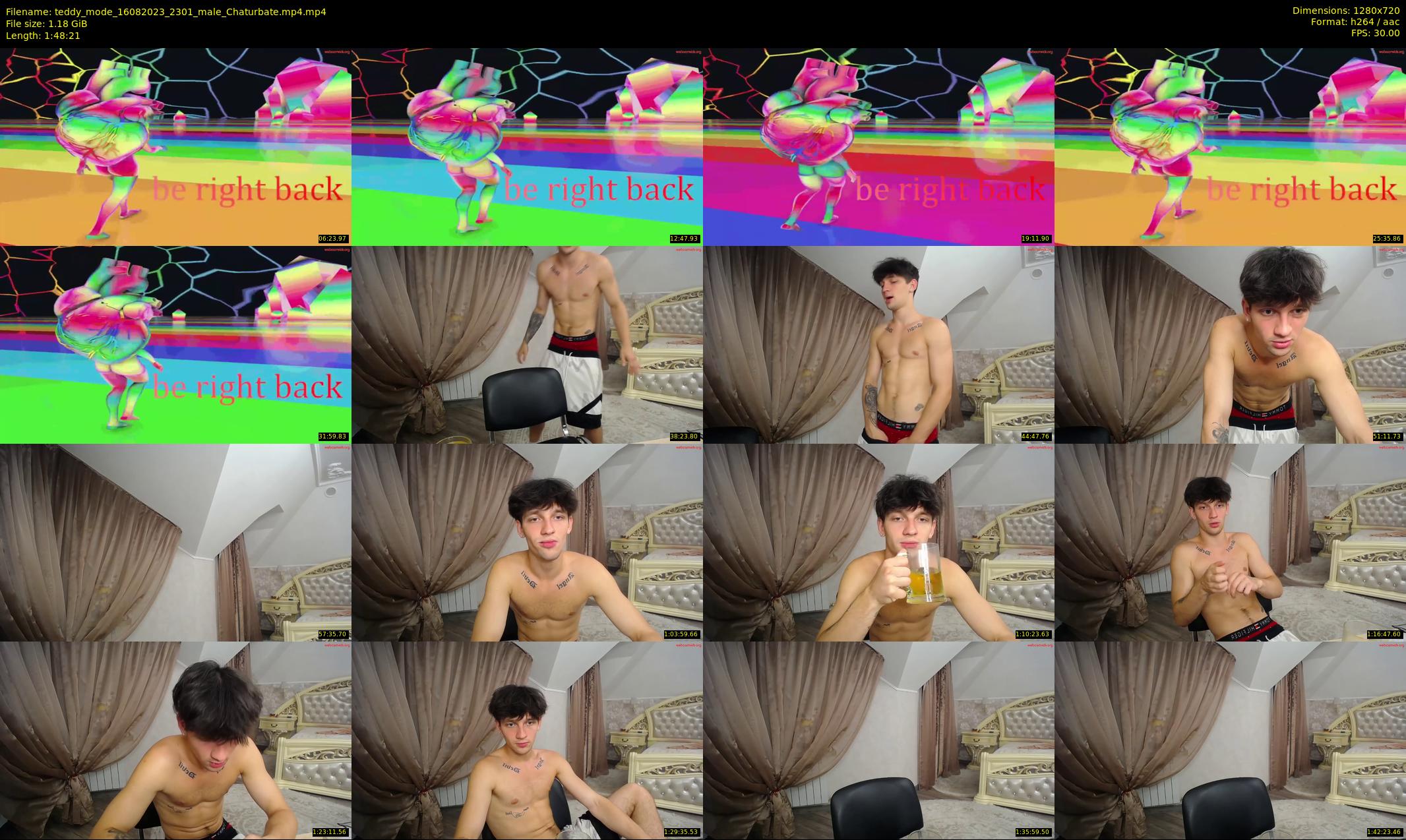 teddy_mode — 109 minute Chaturbate couple cam show recording, 720p, Aug 16, 2023