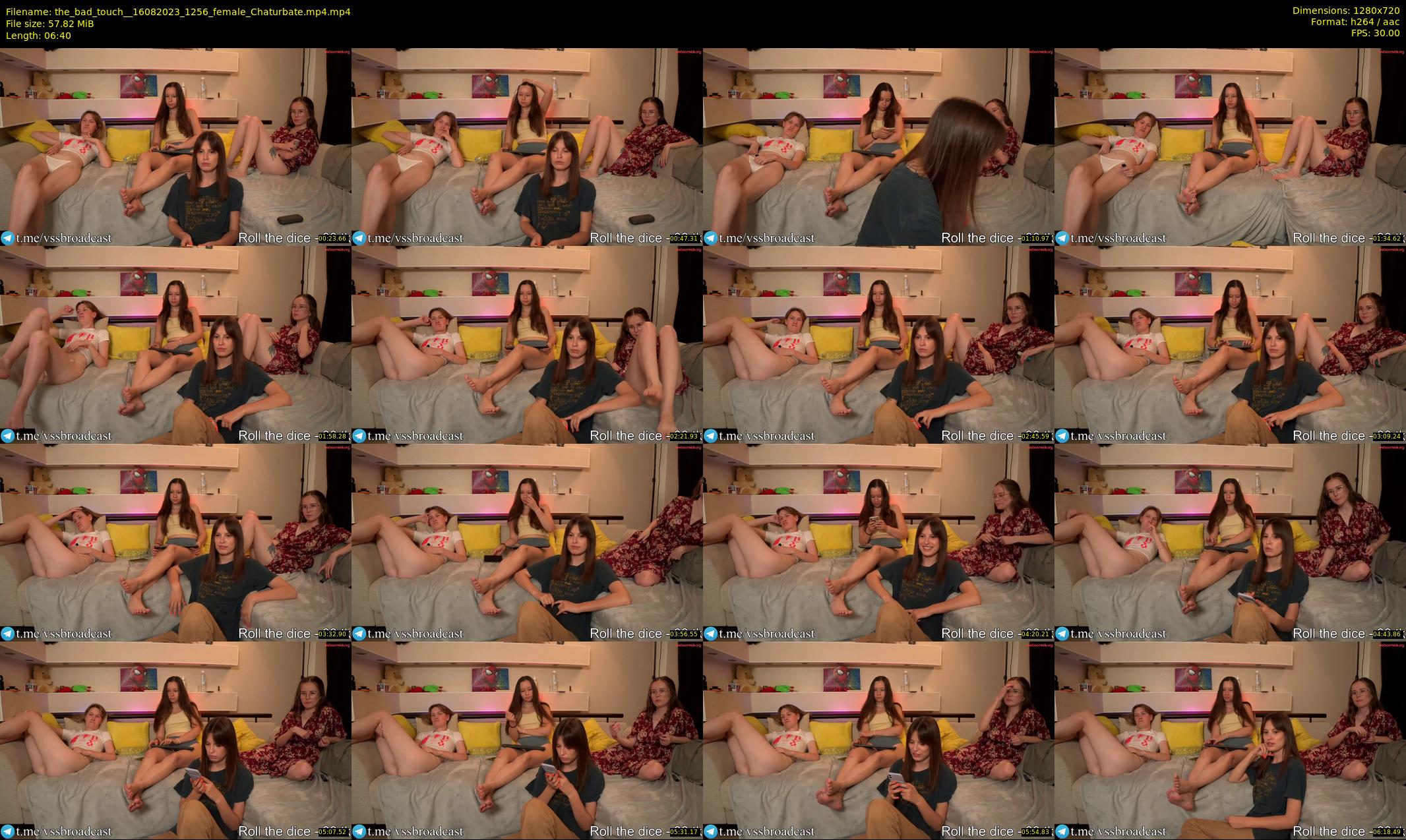 the_bad_touch_ — 7 minute Chaturbate couple cam show recording, 720p, Aug 16, 2023