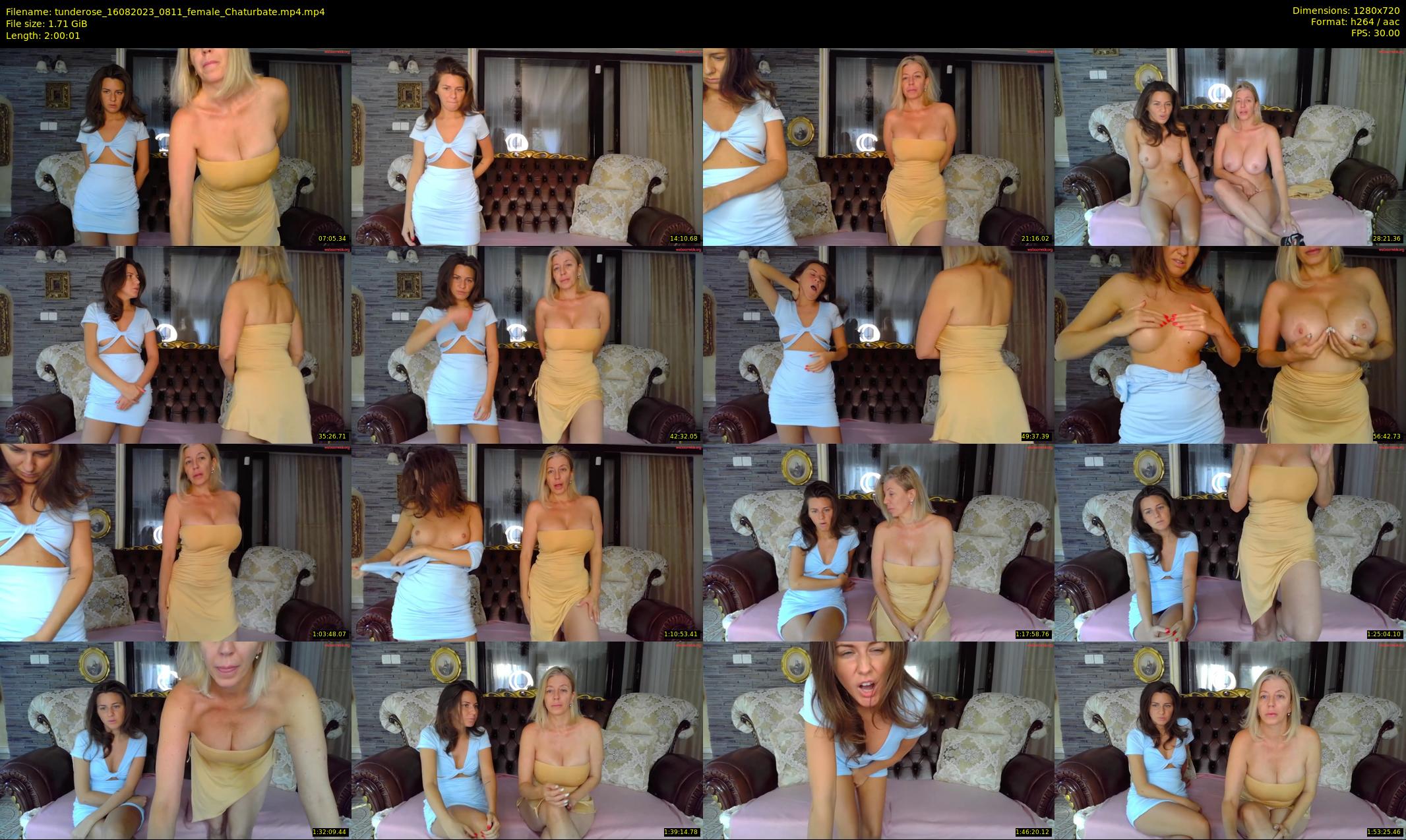 tunderose — 121 minute Chaturbate female cam show recording, 720p, Aug 16, 2023