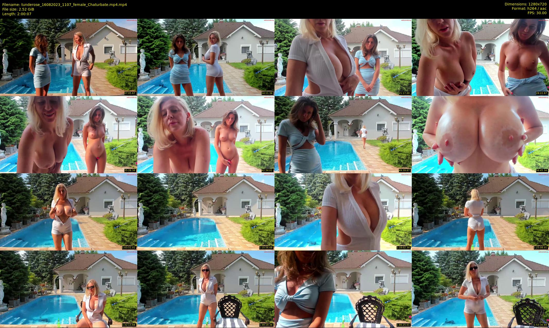tunderose — 121 minute Chaturbate female cam show recording, 720p, Aug 16, 2023