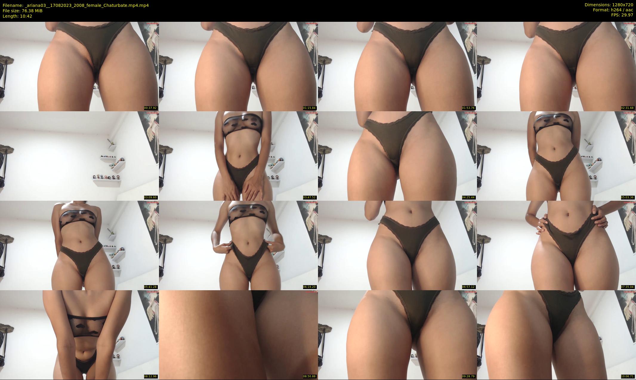 _ariana03_ — 11 minute Chaturbate female cam show recording, 720p, Aug 17, 2023