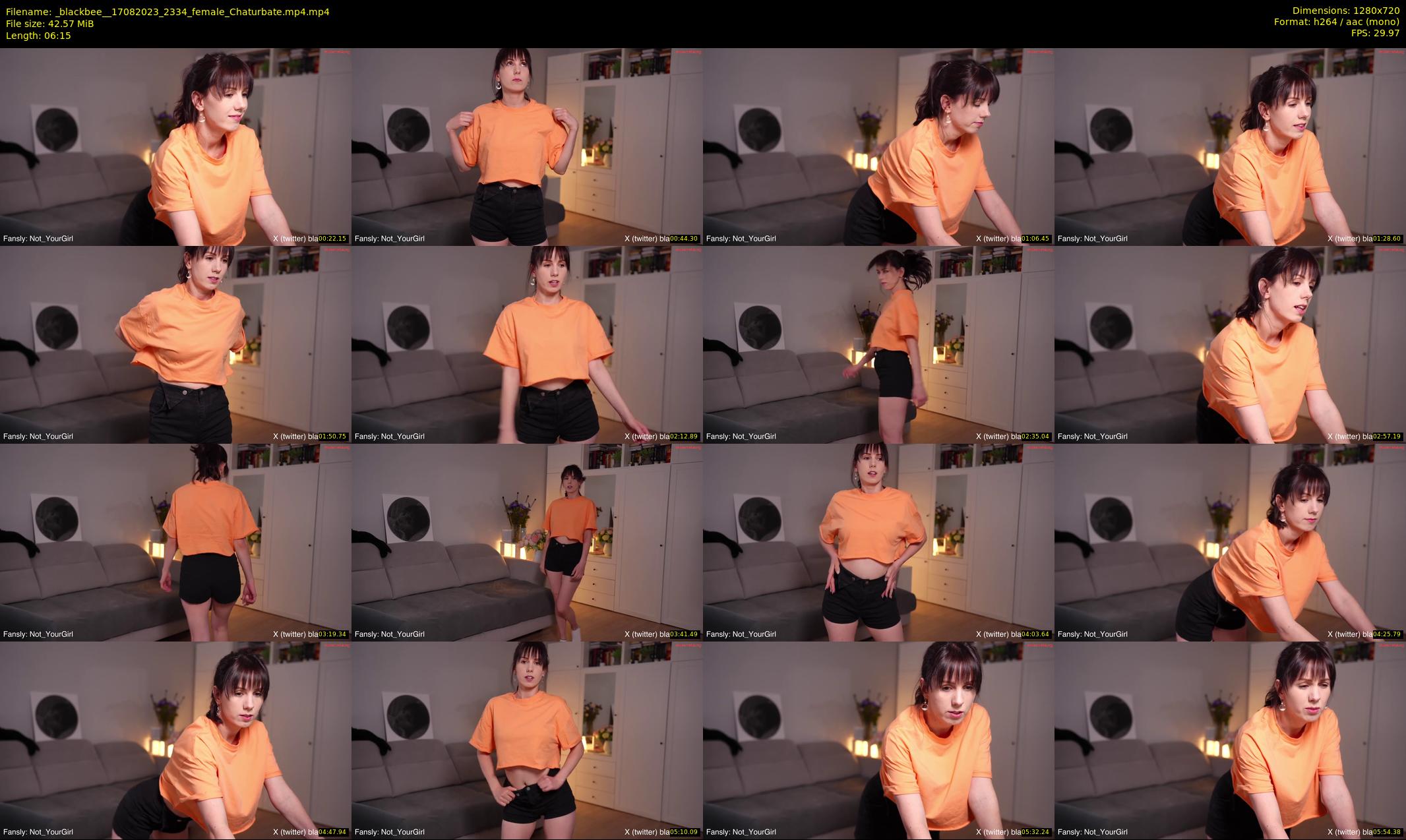 _blackbee_ — 7 minute Chaturbate female cam show recording, 720p, Aug 17, 2023