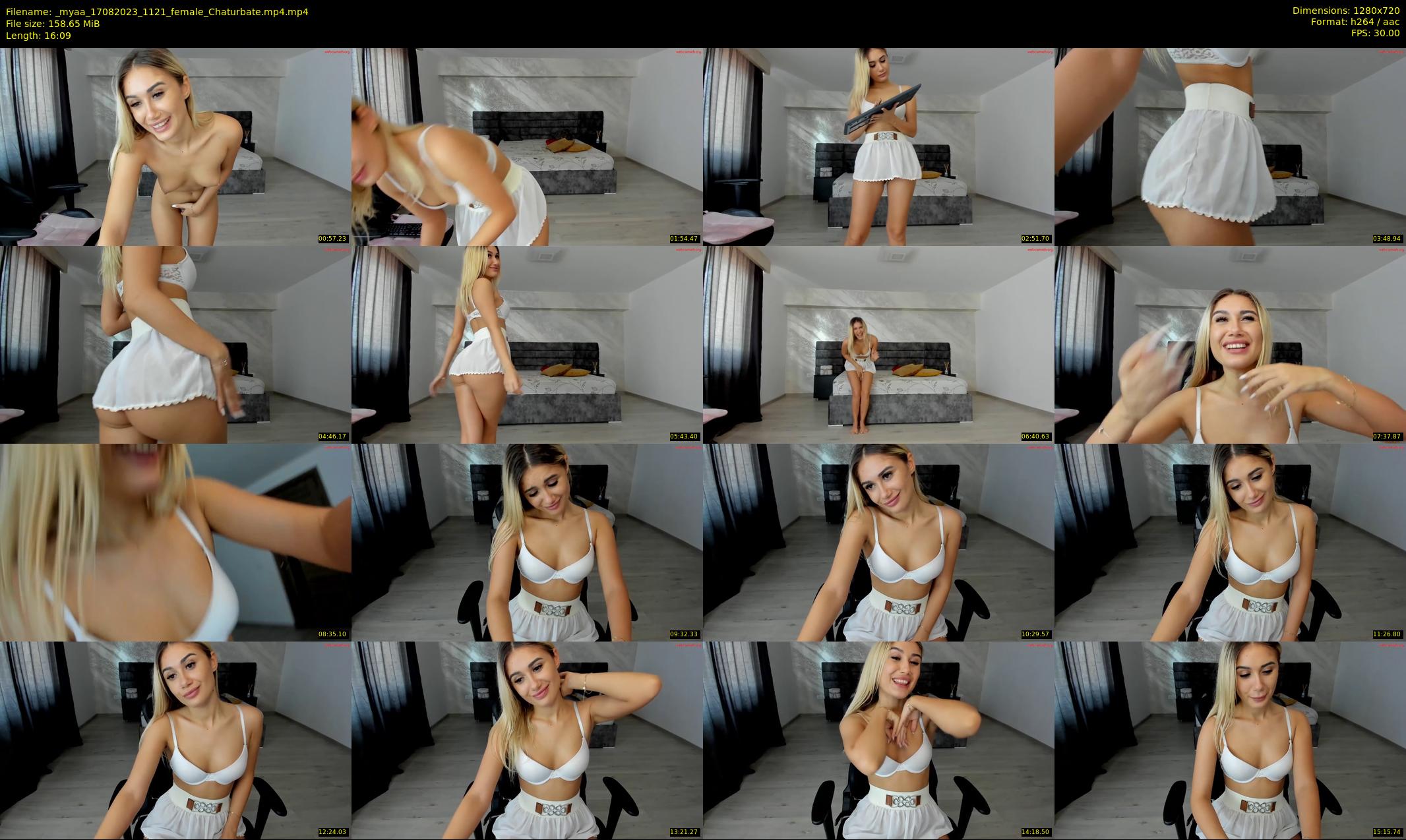 _myaa — 17 minute Chaturbate female cam show recording, 720p, Aug 17, 2023