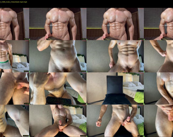 adam_muscle_ — 109 minute Chaturbate male cam show recording, 720p, Aug 17, 2023