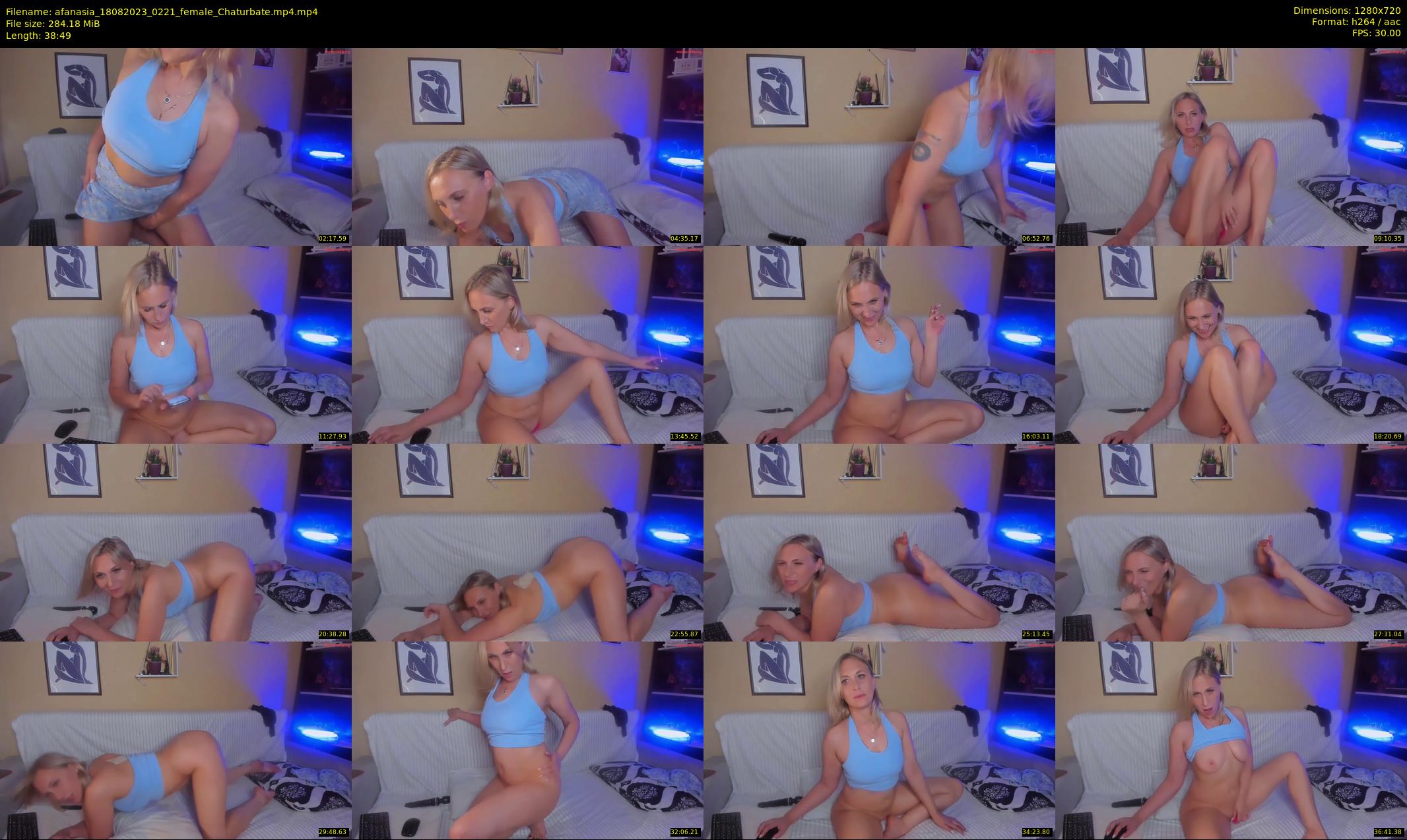 afanasia — 39 minute Chaturbate female cam show recording, 720p, Aug 18, 2023