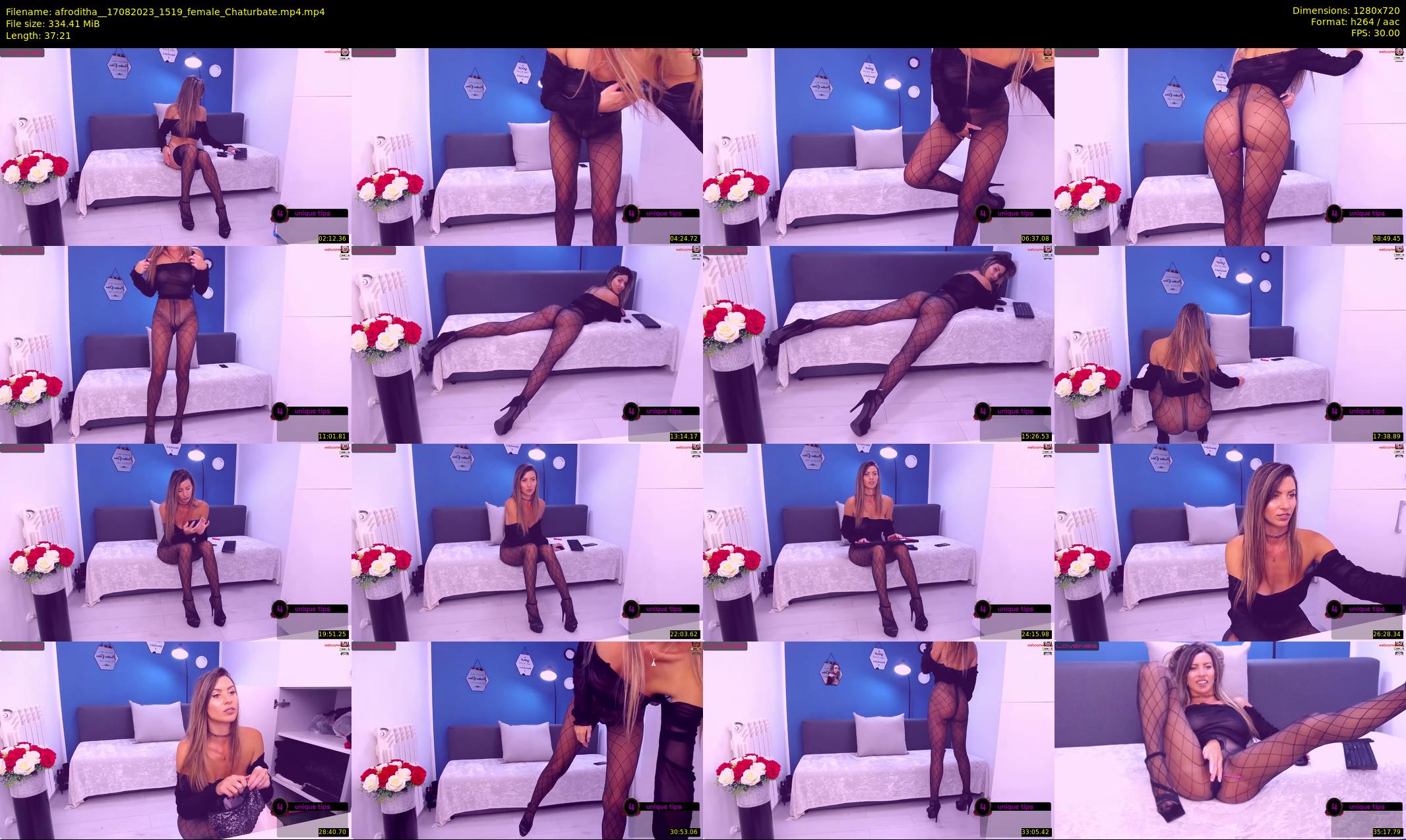 afroditha_ — 38 minute Chaturbate female cam show recording, 720p, Aug 17, 2023