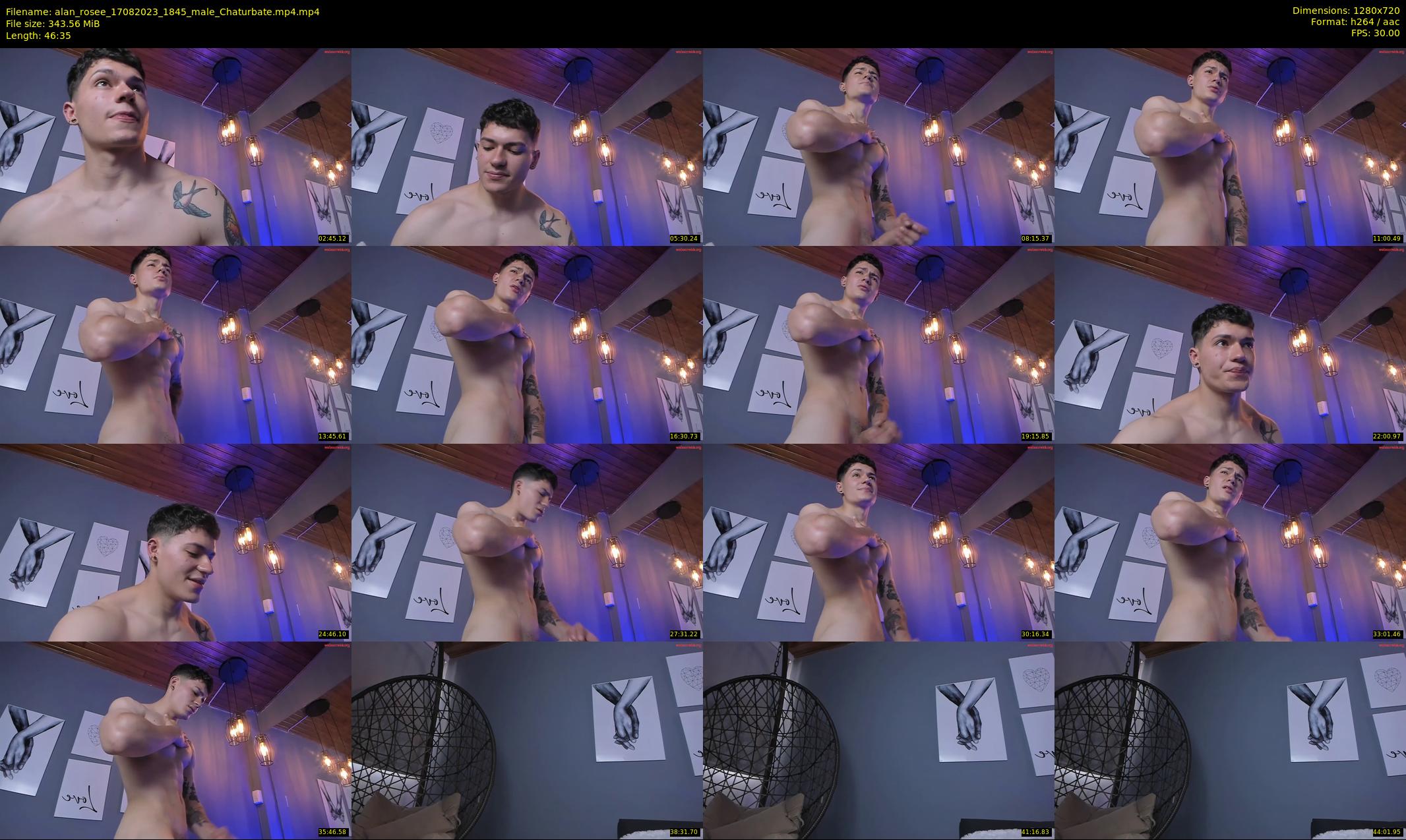 alan_rosee — 47 minute Chaturbate male cam show recording, 720p, Aug 17, 2023