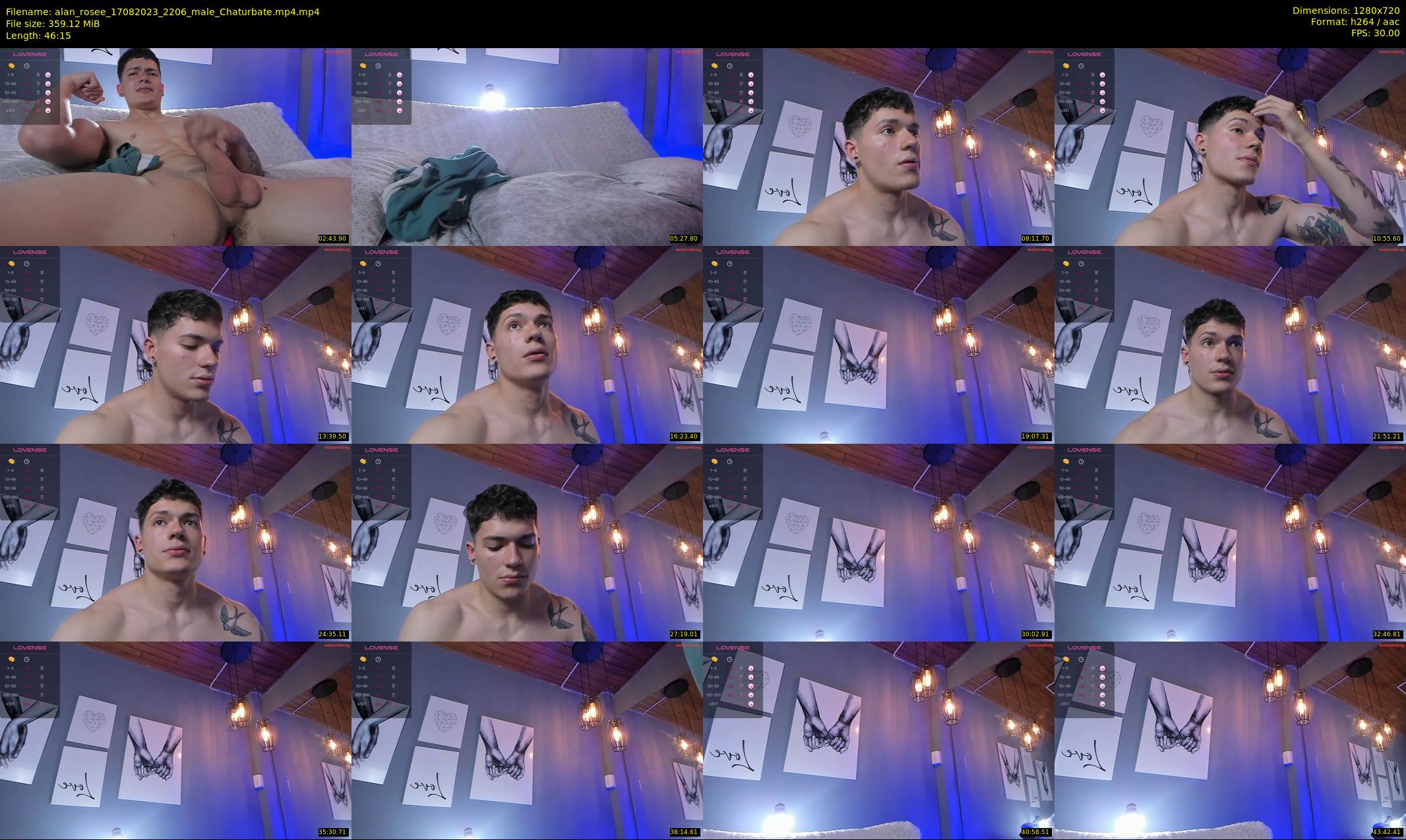 alan_rosee — 47 minute Chaturbate male cam show recording, 720p, Aug 17, 2023