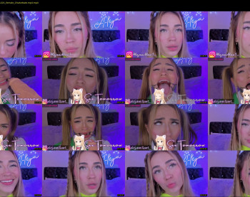 alejamillan1 — 10 minute Chaturbate female cam show recording, 720p, Aug 17, 2023