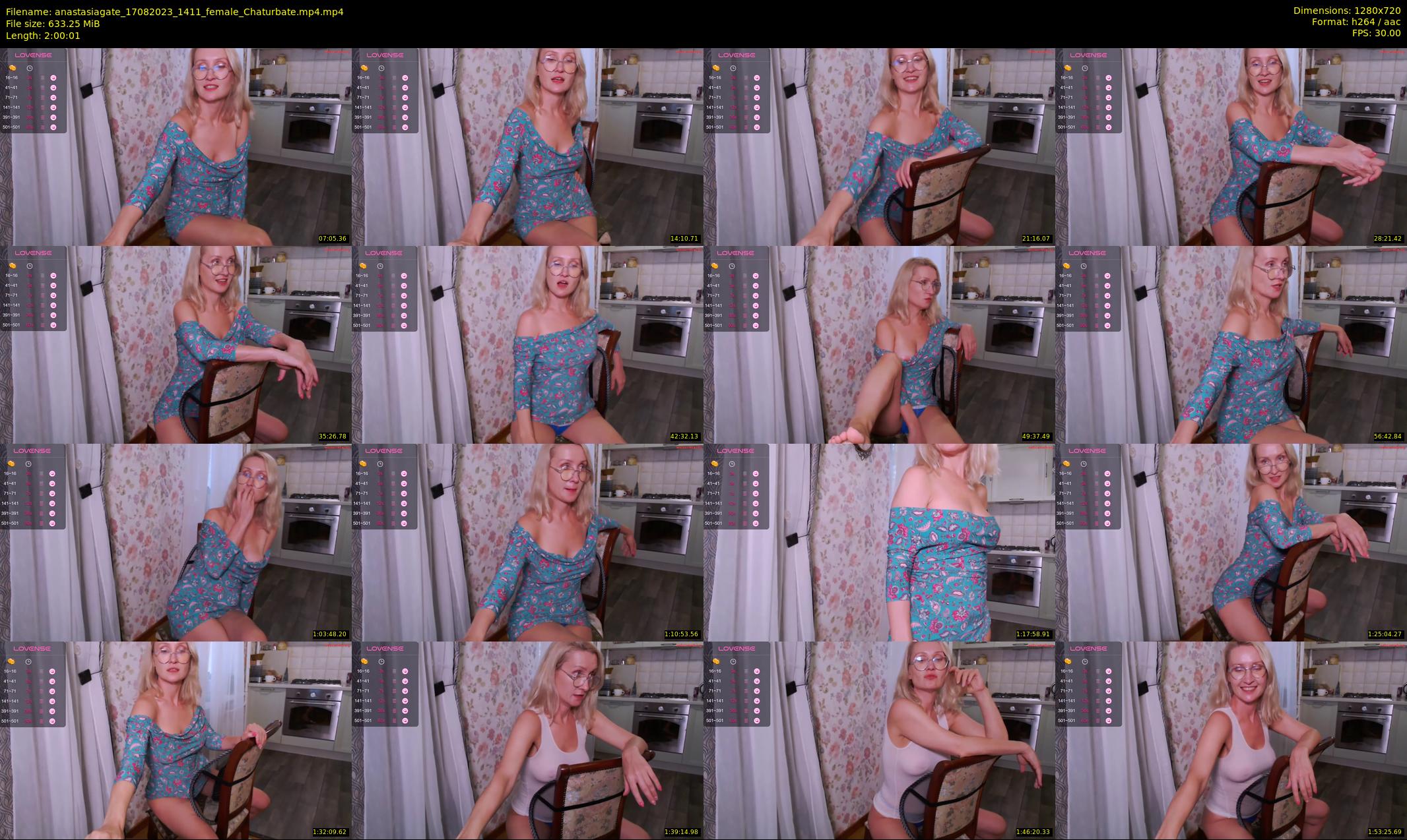 anastasiagate — 121 minute Chaturbate female cam show recording, 720p, Aug 17, 2023