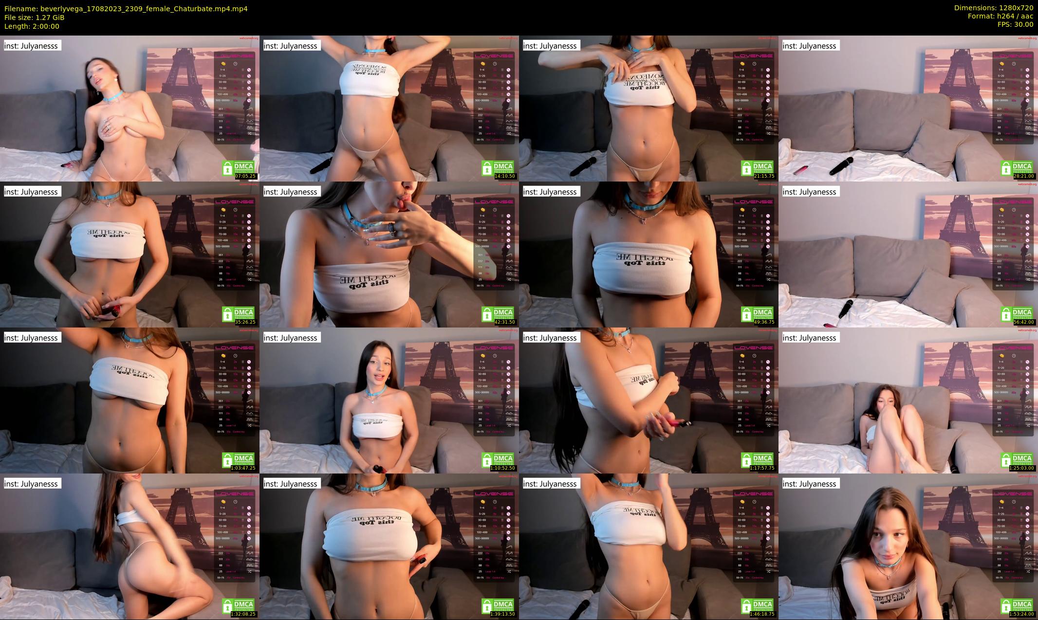 beverlyvega — 120 minute Chaturbate couple cam show recording, 720p, Aug 17, 2023