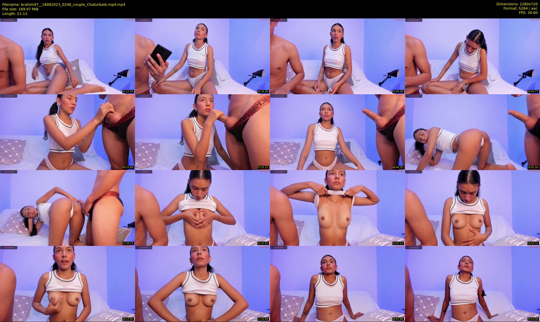 brahim97_ — 22 minute Chaturbate couple cam show recording, 720p, Aug 18, 2023