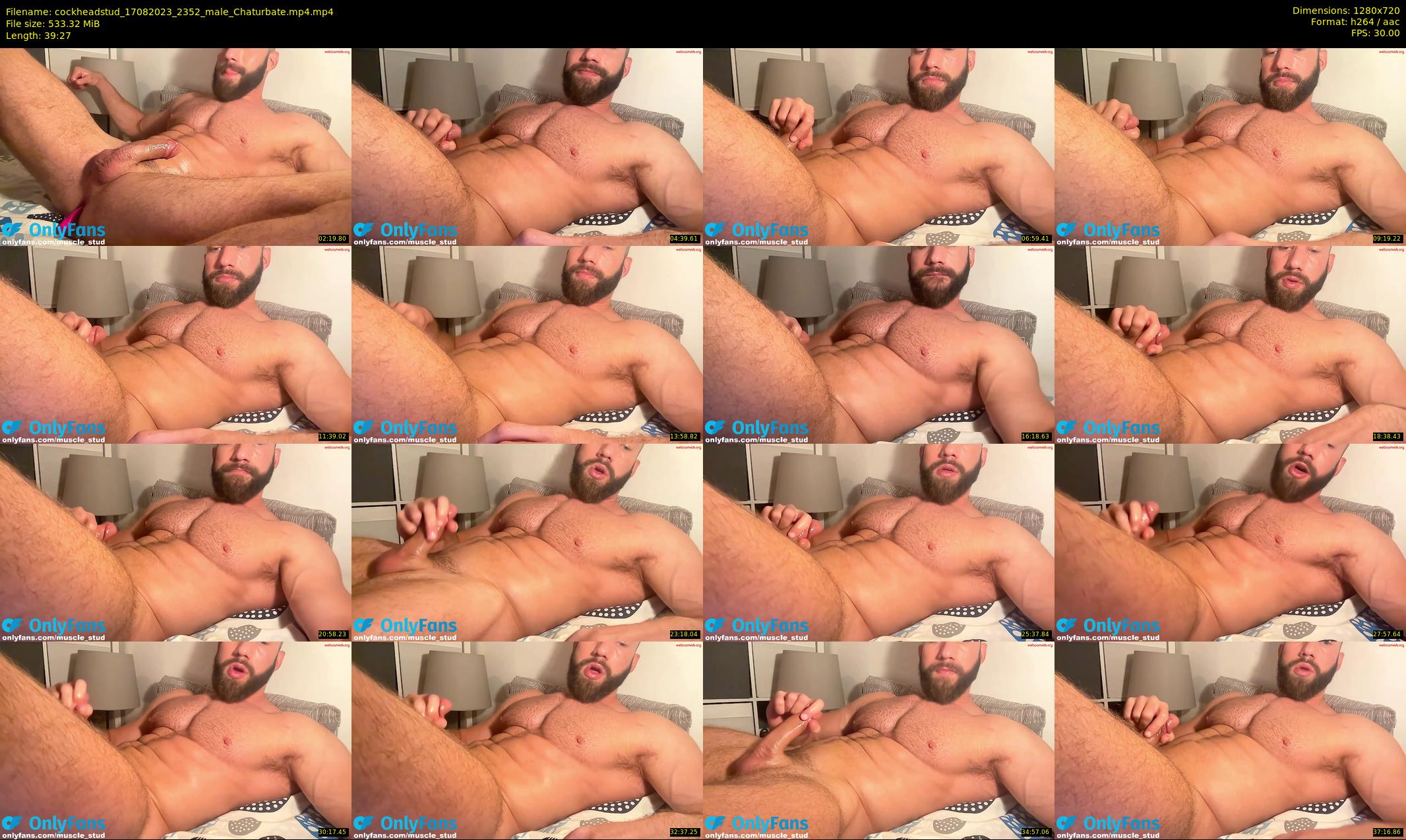 cockheadstud — 40 minute Chaturbate male cam show recording, 720p, Aug 17, 2023