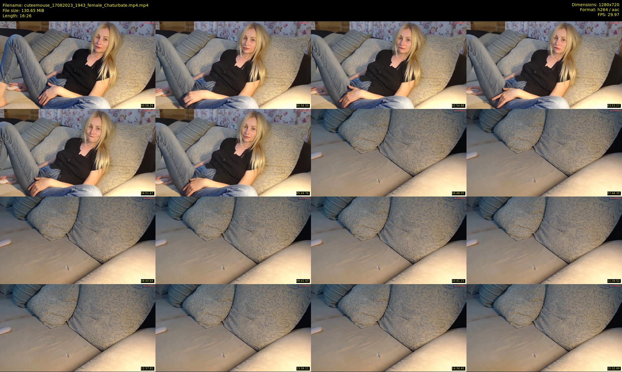 cuteemouse — 17 minute Chaturbate female cam show recording, 720p, Aug 17, 2023