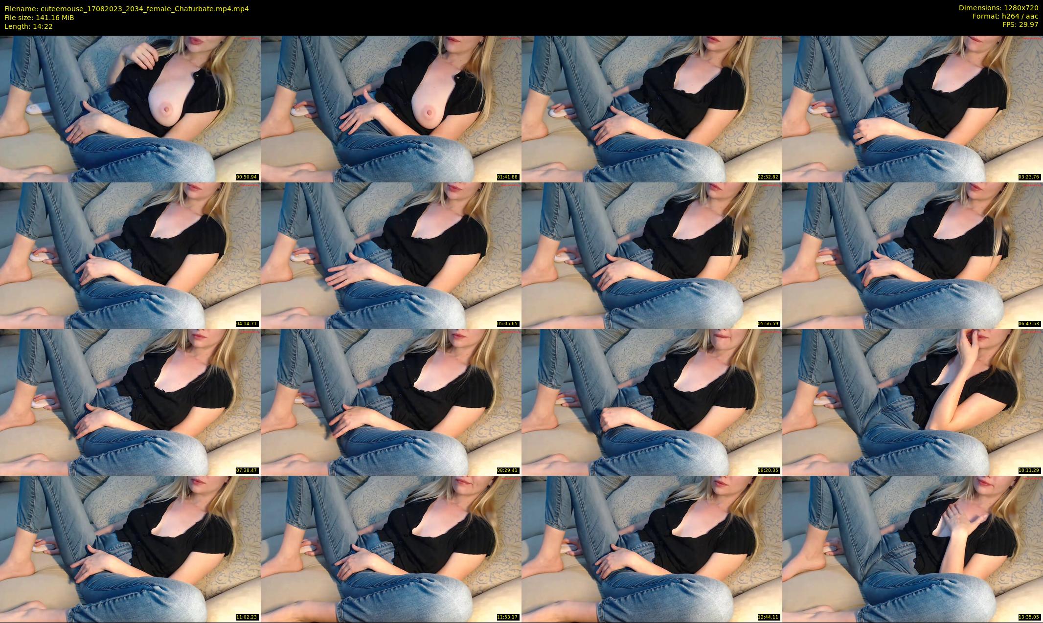 cuteemouse — 15 minute Chaturbate female cam show recording, 720p, Aug 17, 2023