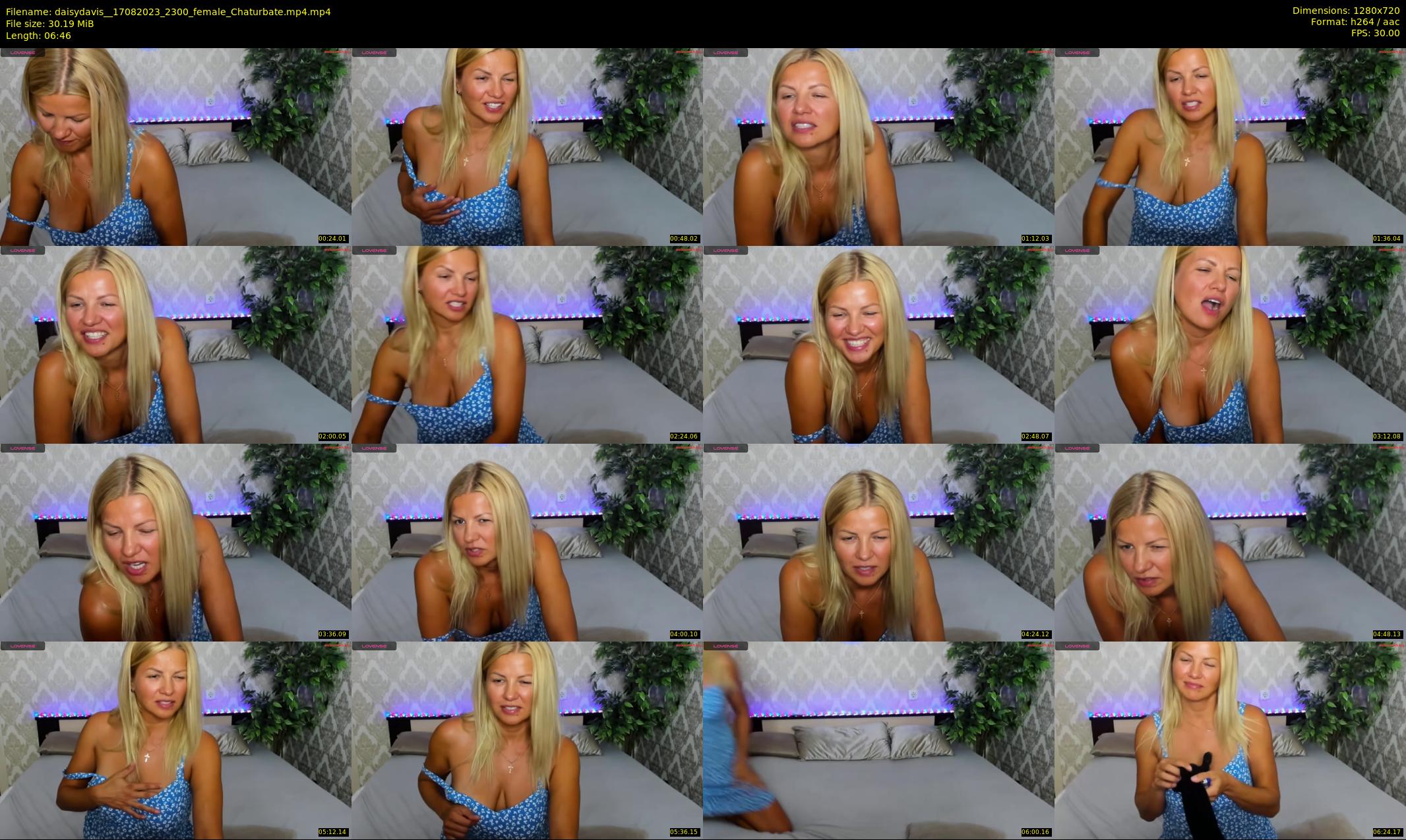 daisydavis_ — 7 minute Chaturbate female cam show recording, 720p, Aug 17, 2023