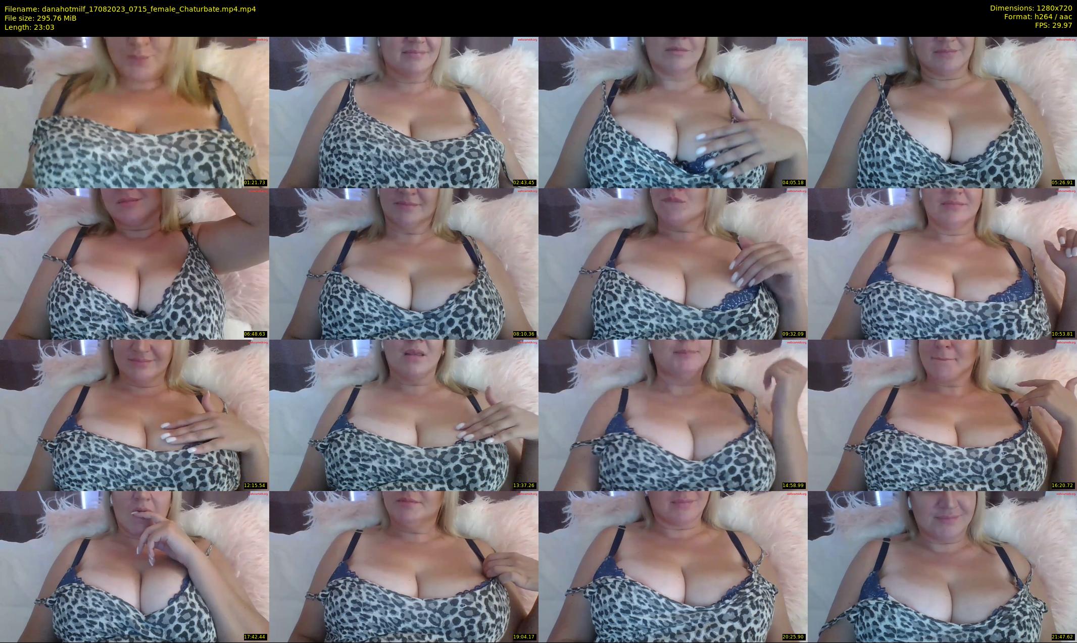 danahotmilf — 24 minute Chaturbate female cam show recording, 720p, Aug 17, 2023