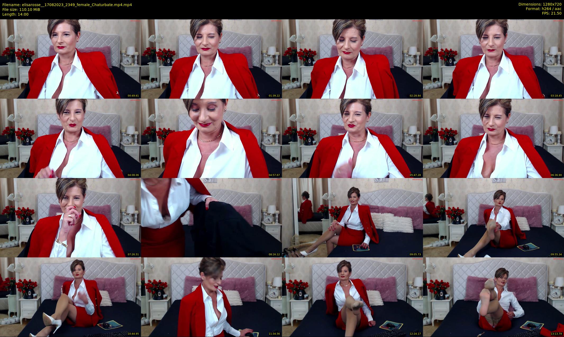 elisarosse_ — 14 minute Chaturbate female cam show recording, 720p, Aug 17, 2023