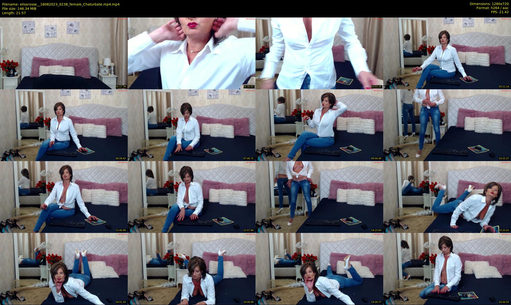 elisarosse_ — 22 minute Chaturbate female cam show recording, 720p, Aug 18, 2023