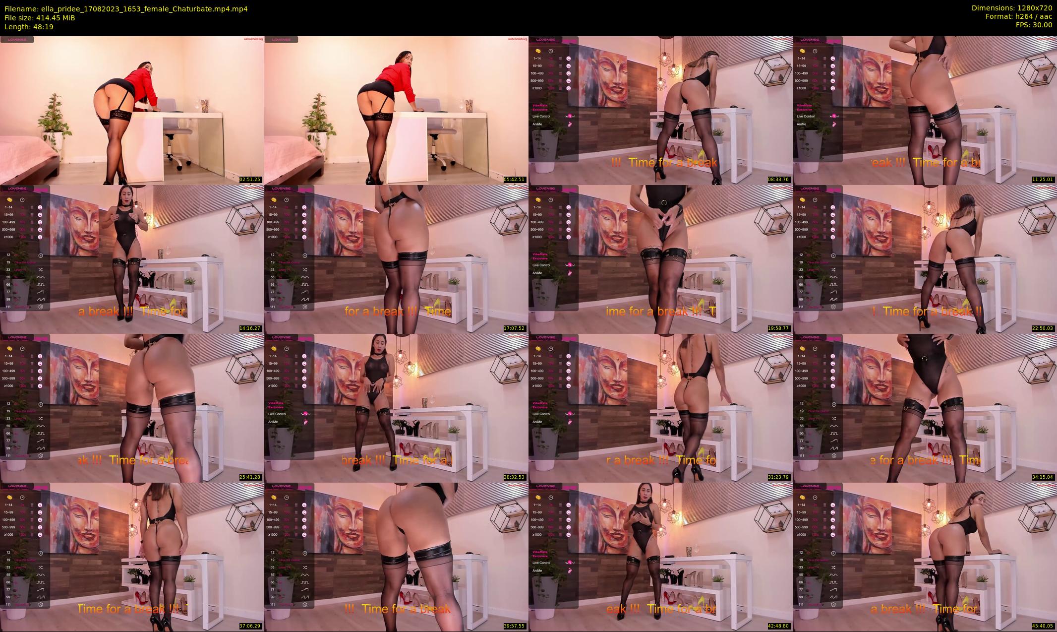 ella_pridee — 49 minute Chaturbate female cam show recording, 720p, Aug 17, 2023