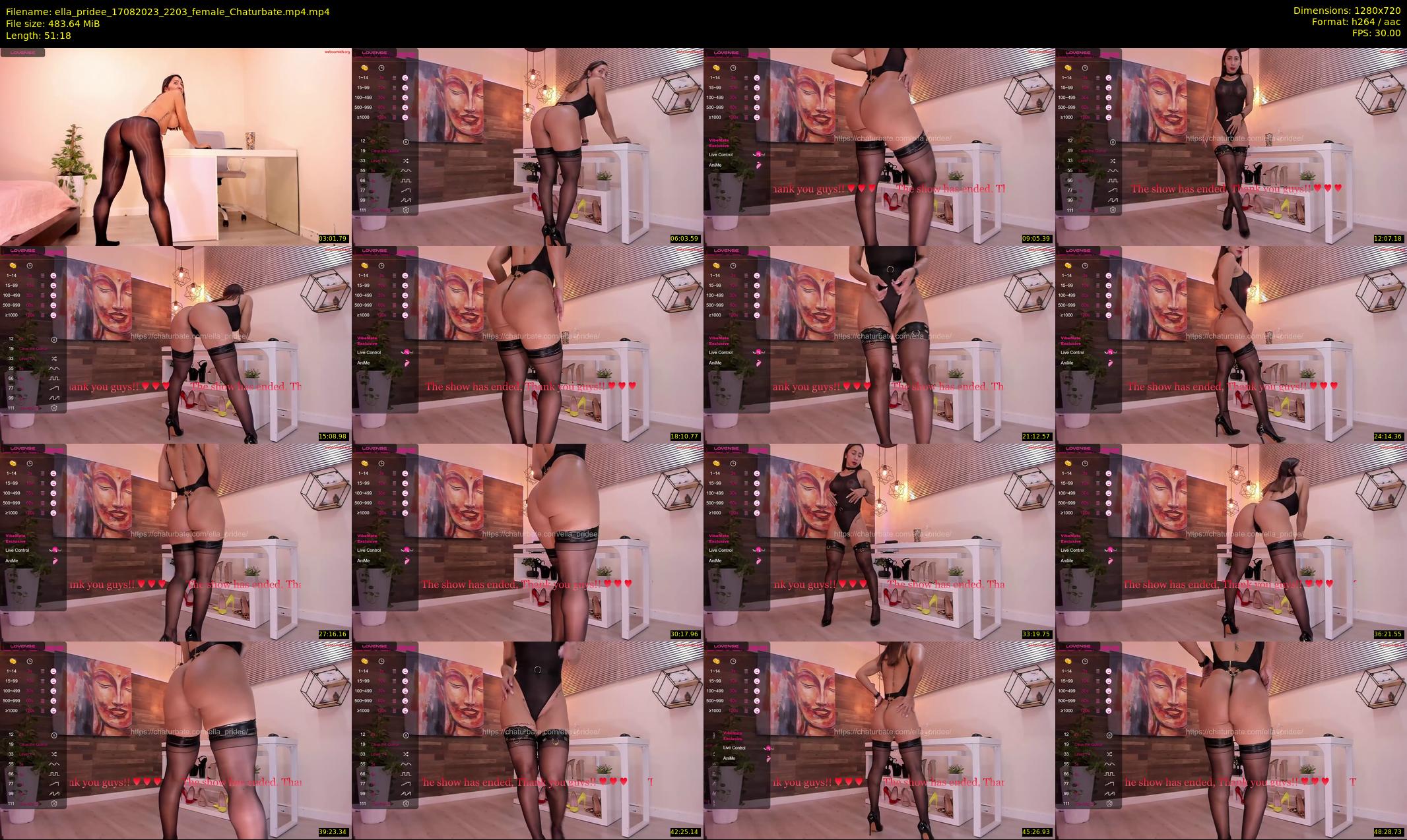 ella_pridee — 52 minute Chaturbate female cam show recording, 720p, Aug 17, 2023