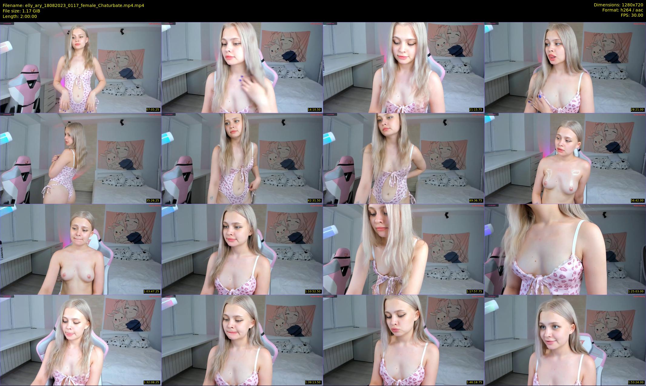 elly_ary — 120 minute Chaturbate female cam show recording, 720p, Aug 18, 2023