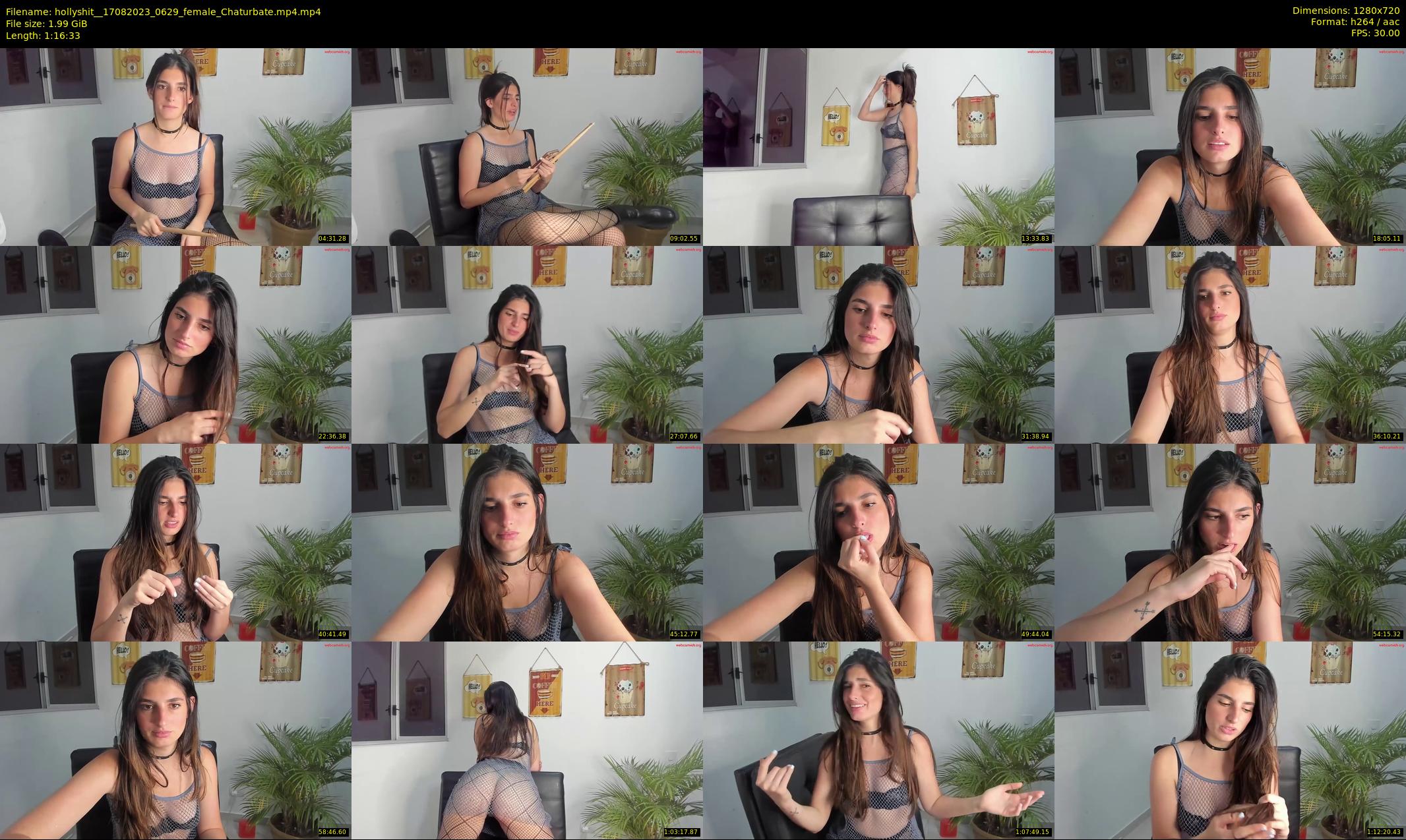 hollyshit_ — 77 minute Chaturbate female cam show recording, 720p, Aug 17, 2023