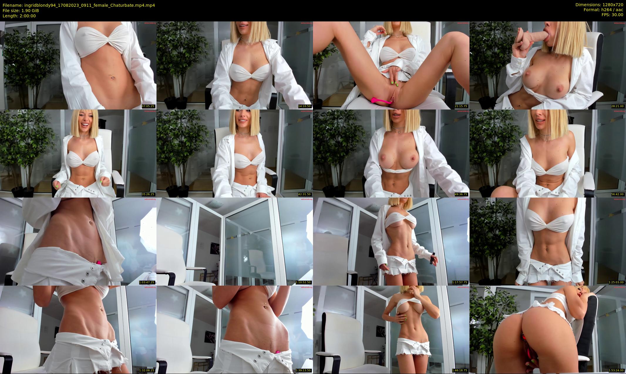 ingridblondy94 — 120 minute Chaturbate female cam show recording, 720p, Aug 17, 2023