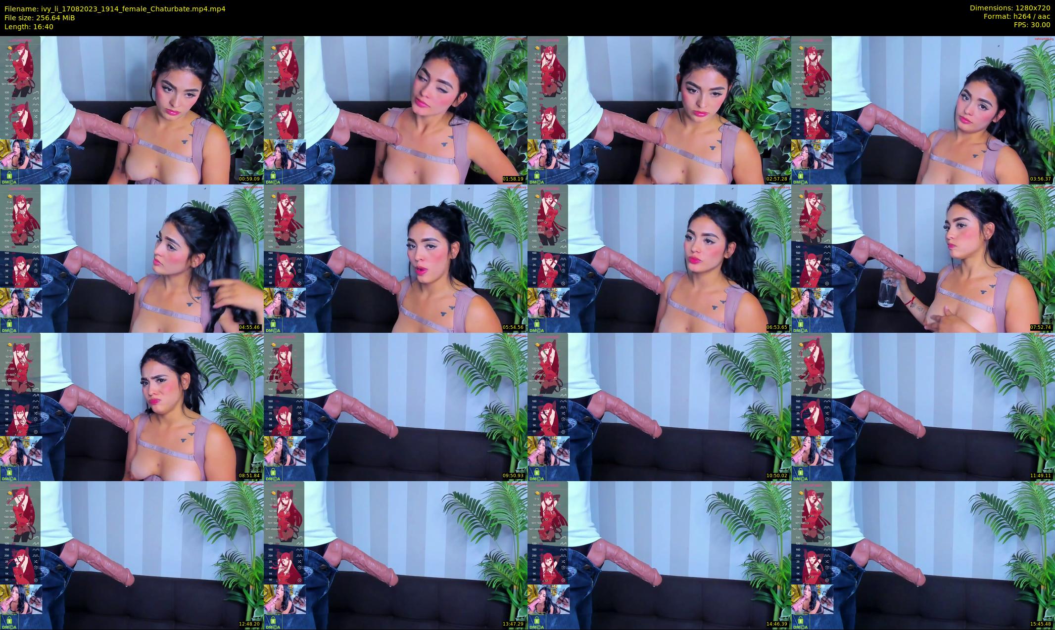 ivy_li — 17 minute Chaturbate female cam show recording, 720p, Aug 17, 2023