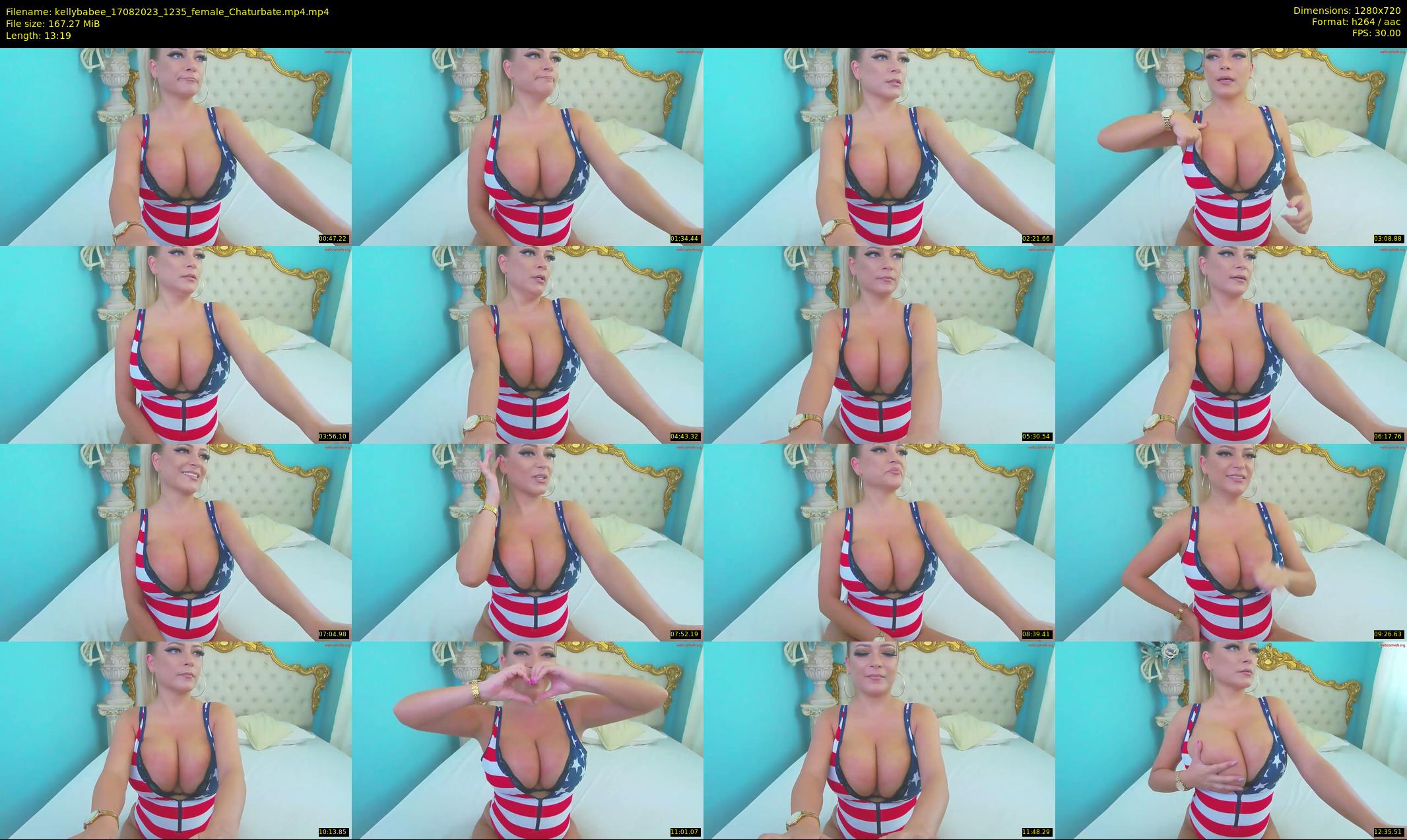 kellybabee — 14 minute Chaturbate female cam show recording, 720p, Aug 17, 2023