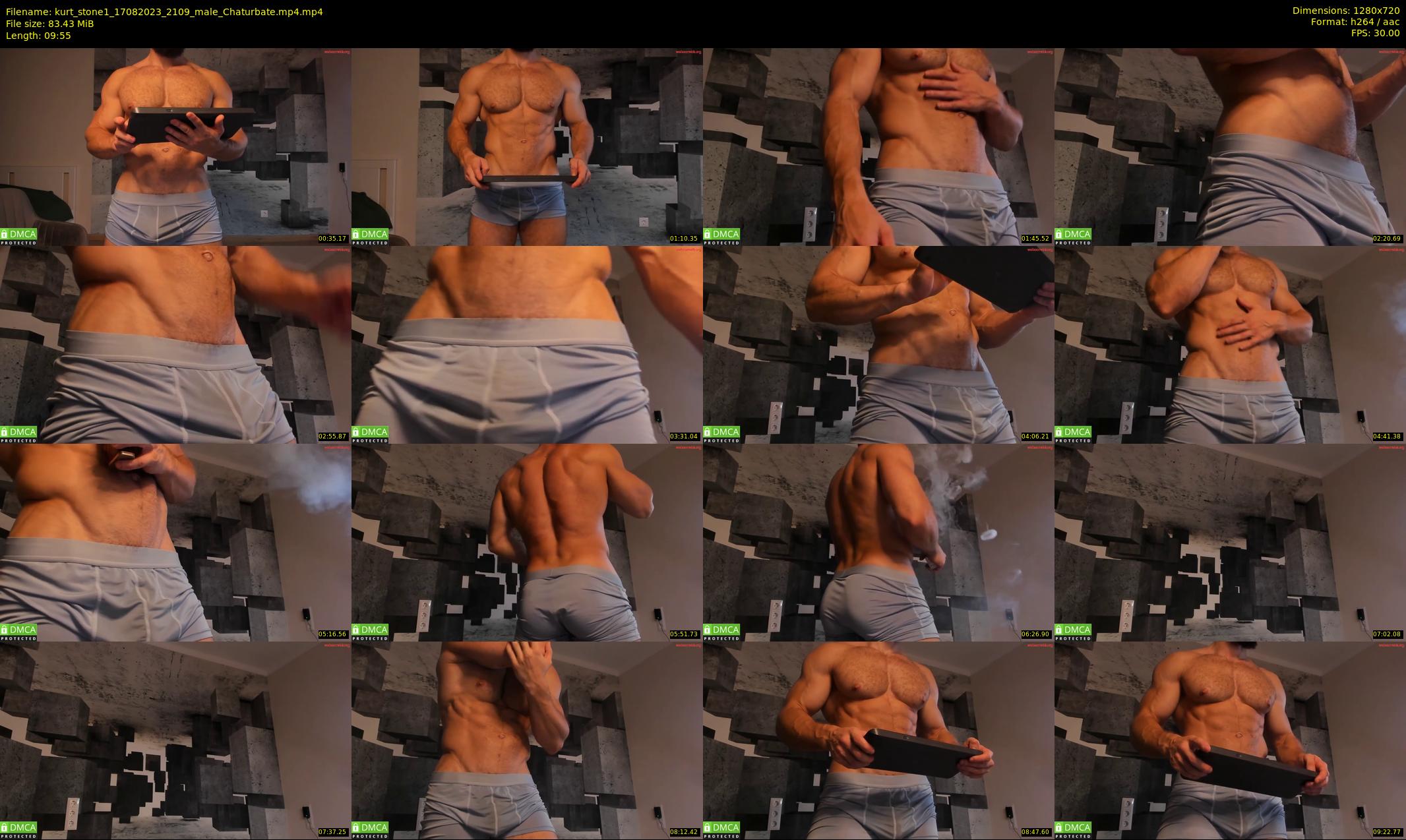 kurt_stone1 — 10 minute Chaturbate male cam show recording, 720p, Aug 17, 2023