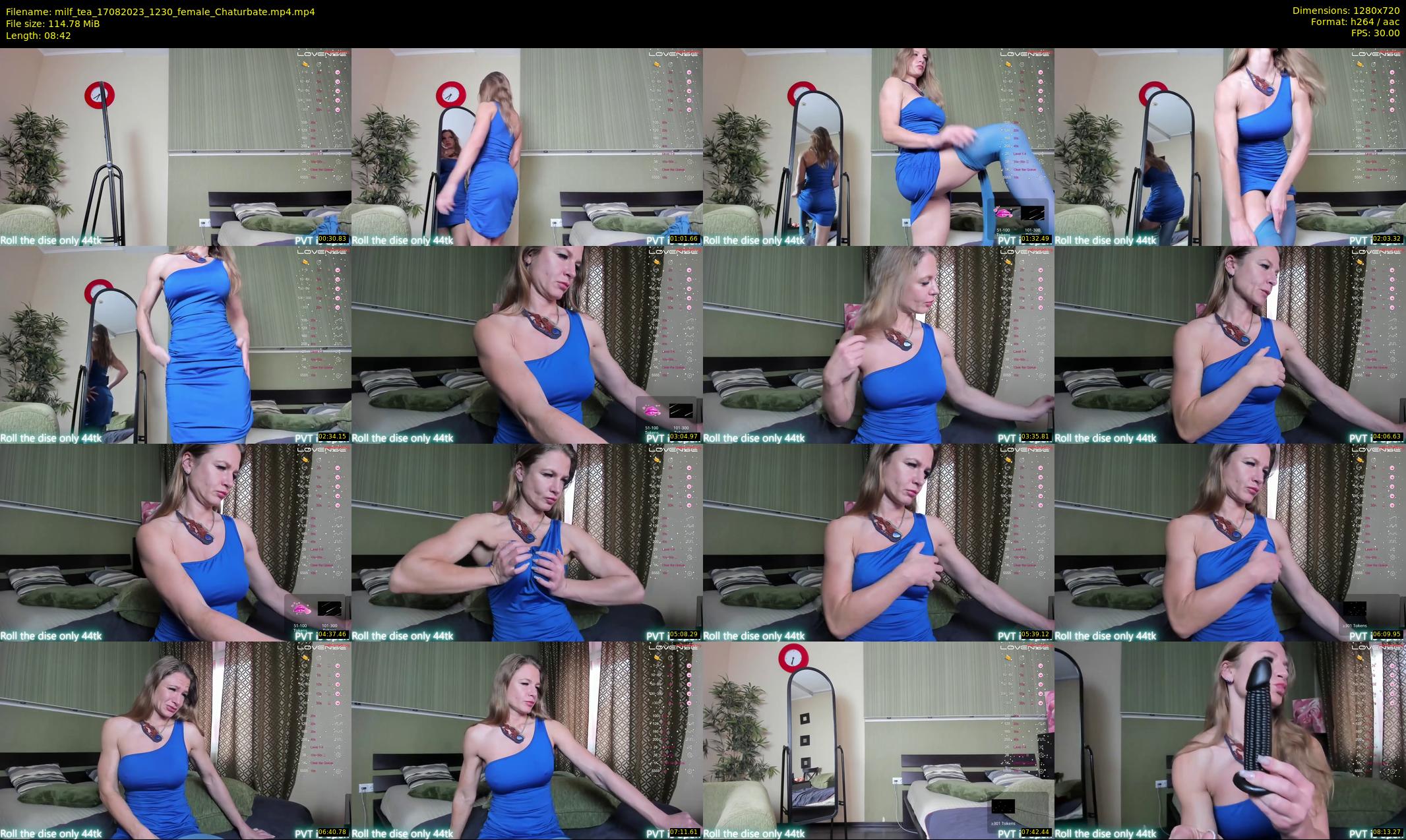 milf_tea — 9 minute Chaturbate female cam show recording, 720p, Aug 17, 2023
